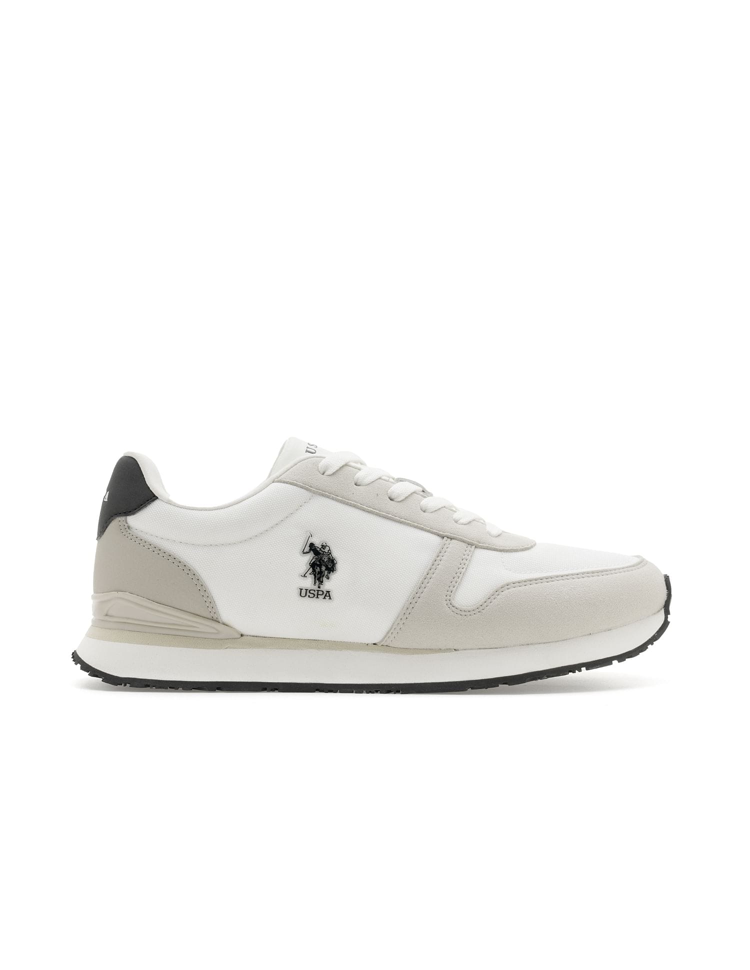 Regon Suede Sneakers White - U.S. Polo Assn. India | Large