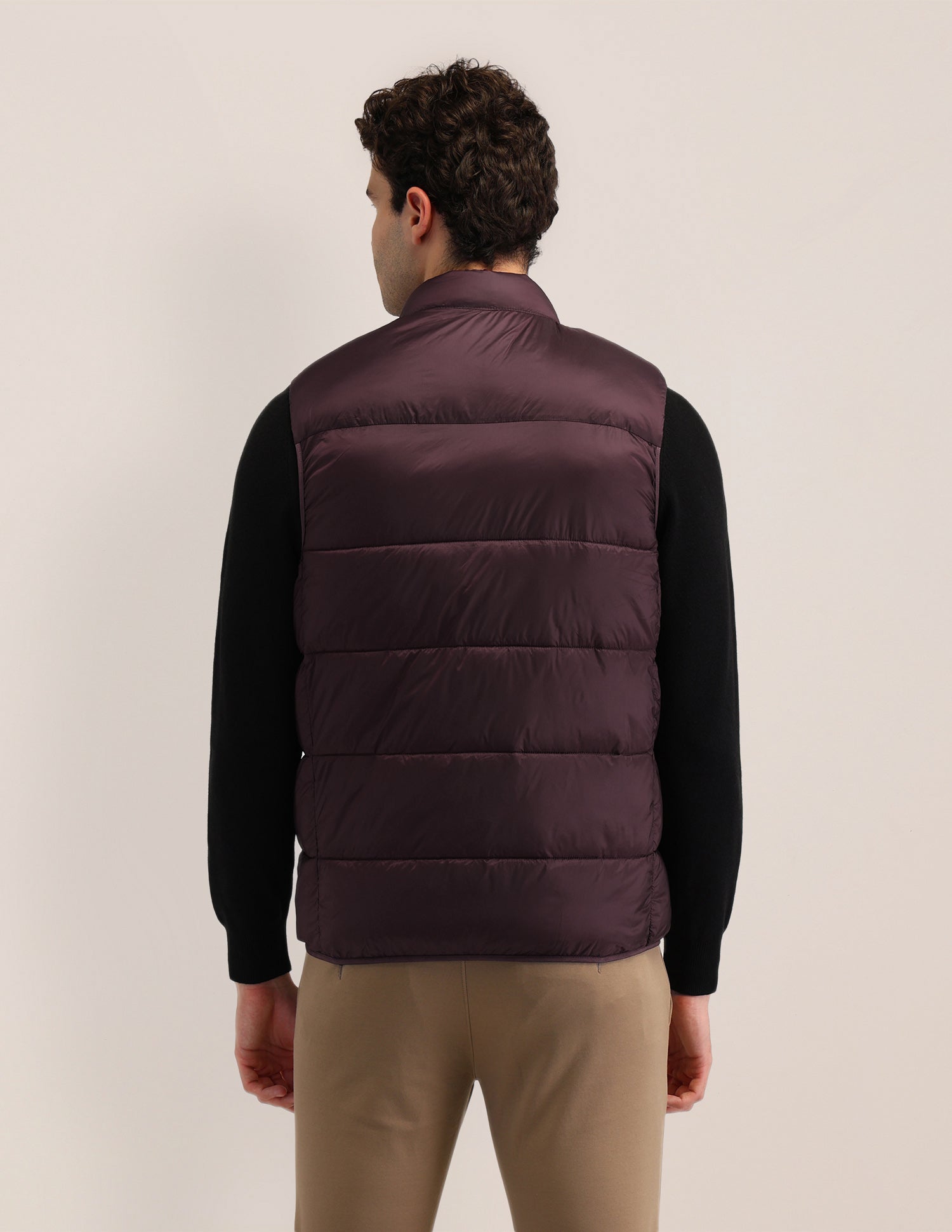 Solid Regular Fit Jacket Maroon - U.S. Polo Assn. India | Large