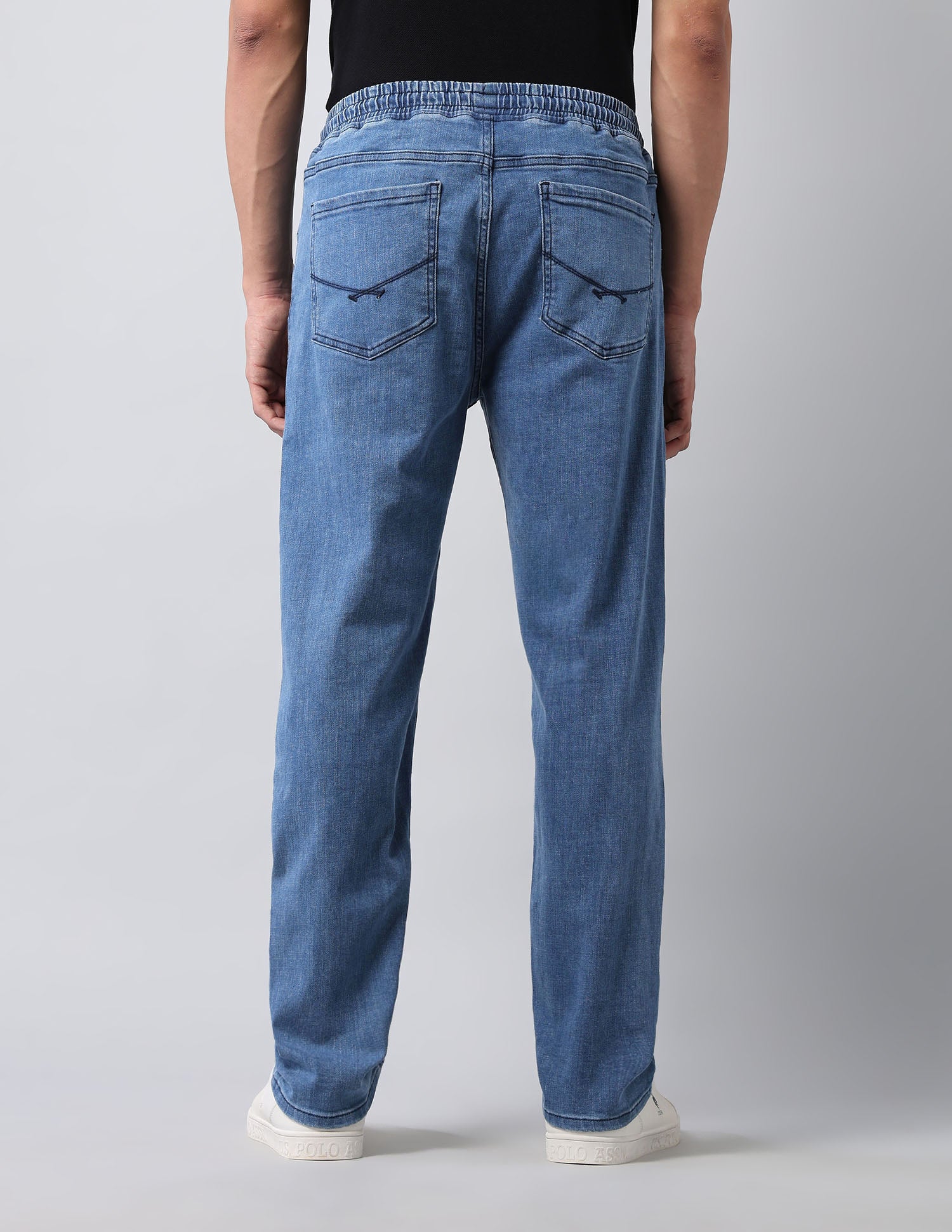 Jogger Regular Fit Blue Jeans Blue - U.S. Polo Assn. India | Large