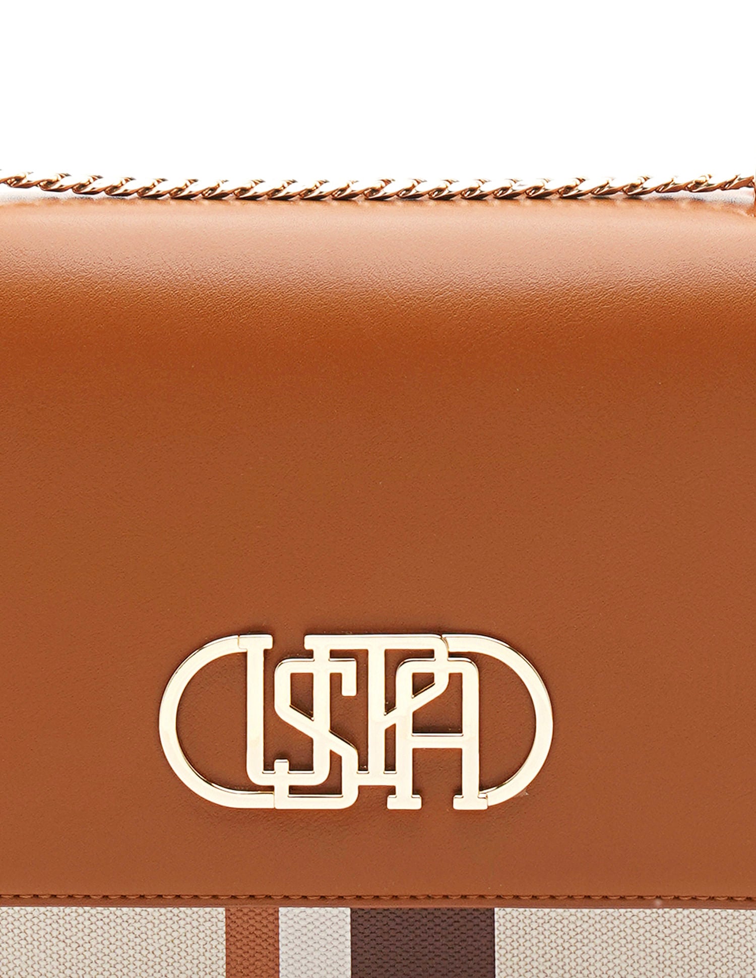 Briella Solid Cross Body Bag Tan - U.S. Polo Assn. India | Large