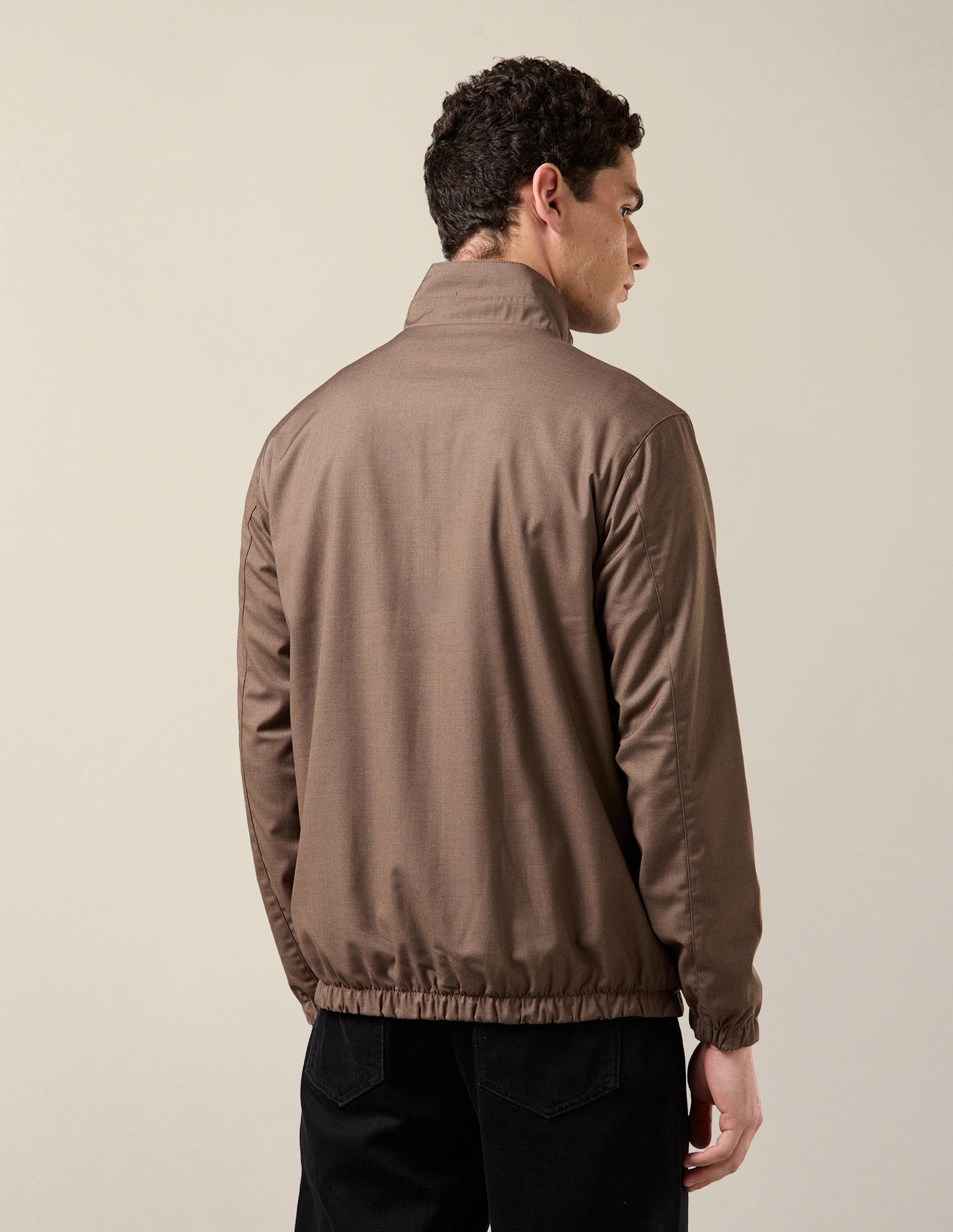 Solid Regular Fit Reversible Jacket Brown - U.S. Polo Assn. India | Large