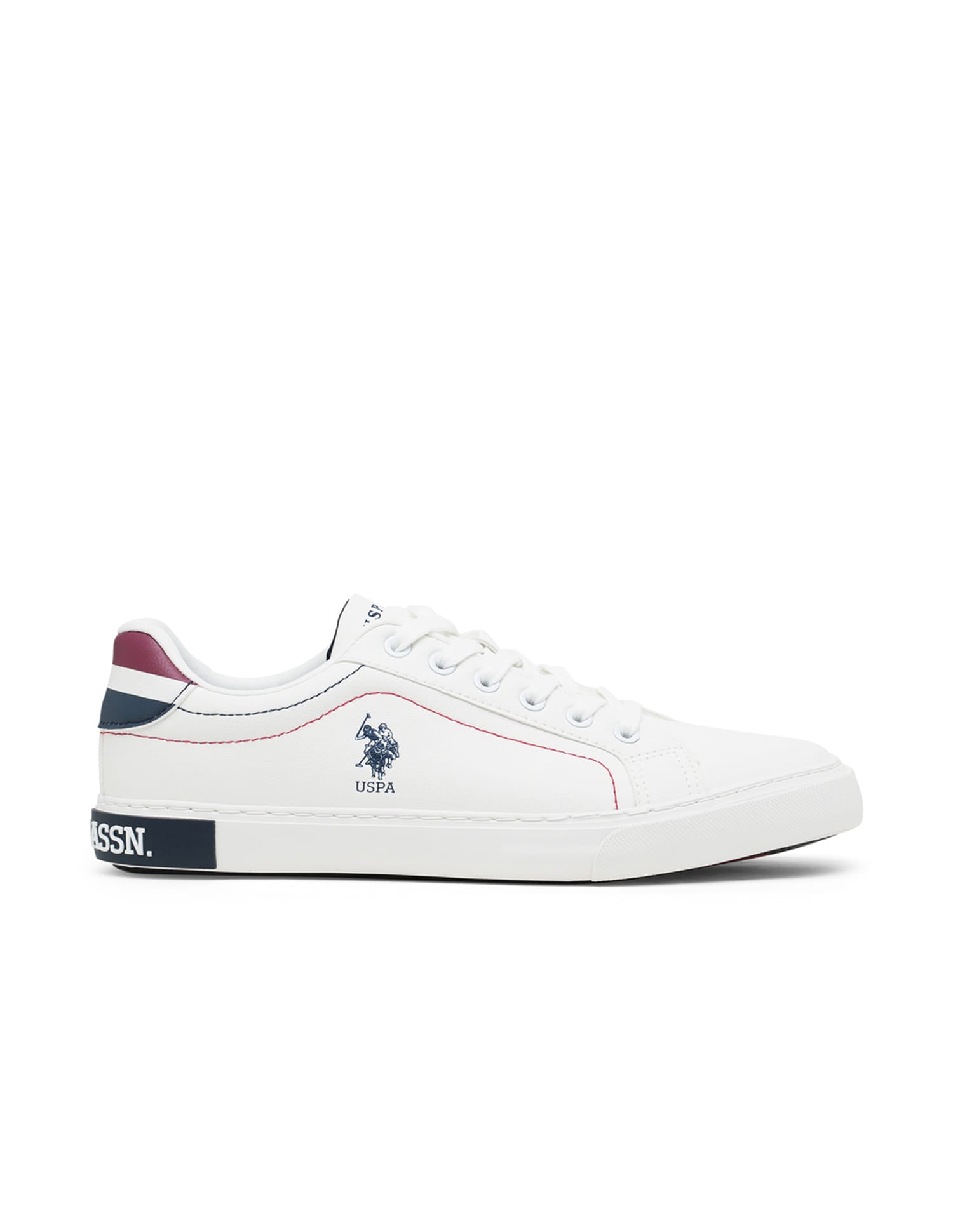 Men Solid Rojas 5.0 Sneakers White - U.S. Polo Assn. India | Large