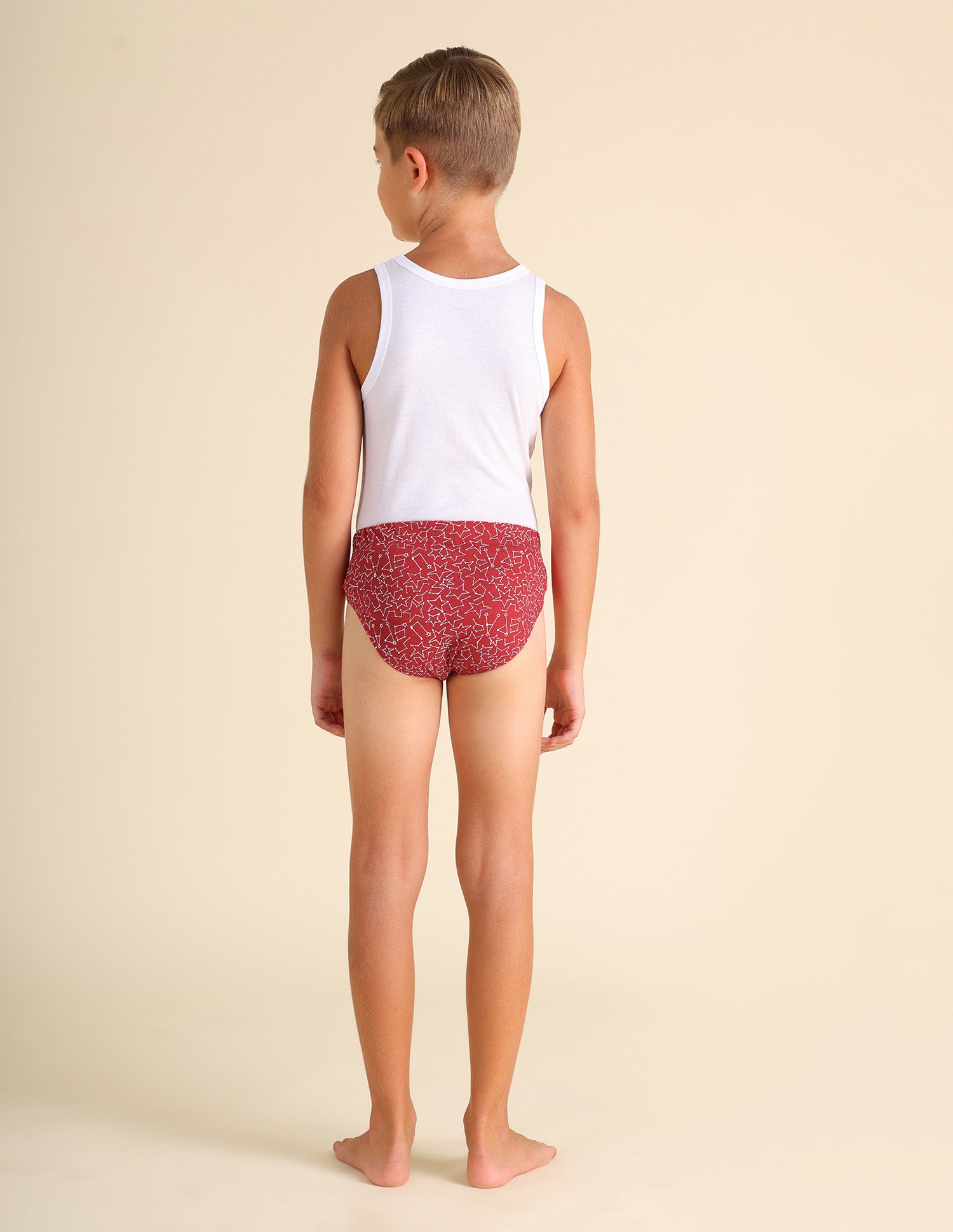 Mid Rise Pure Cotton EKB02 Briefs - Pack Of 3 Blue, Red and Navy - U.S. POLO ASSN. | Large