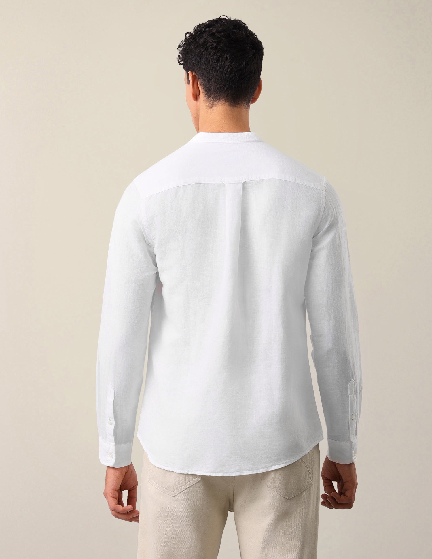 Solid Regular Fit Shirt White - U.S. Polo Assn. India | Large