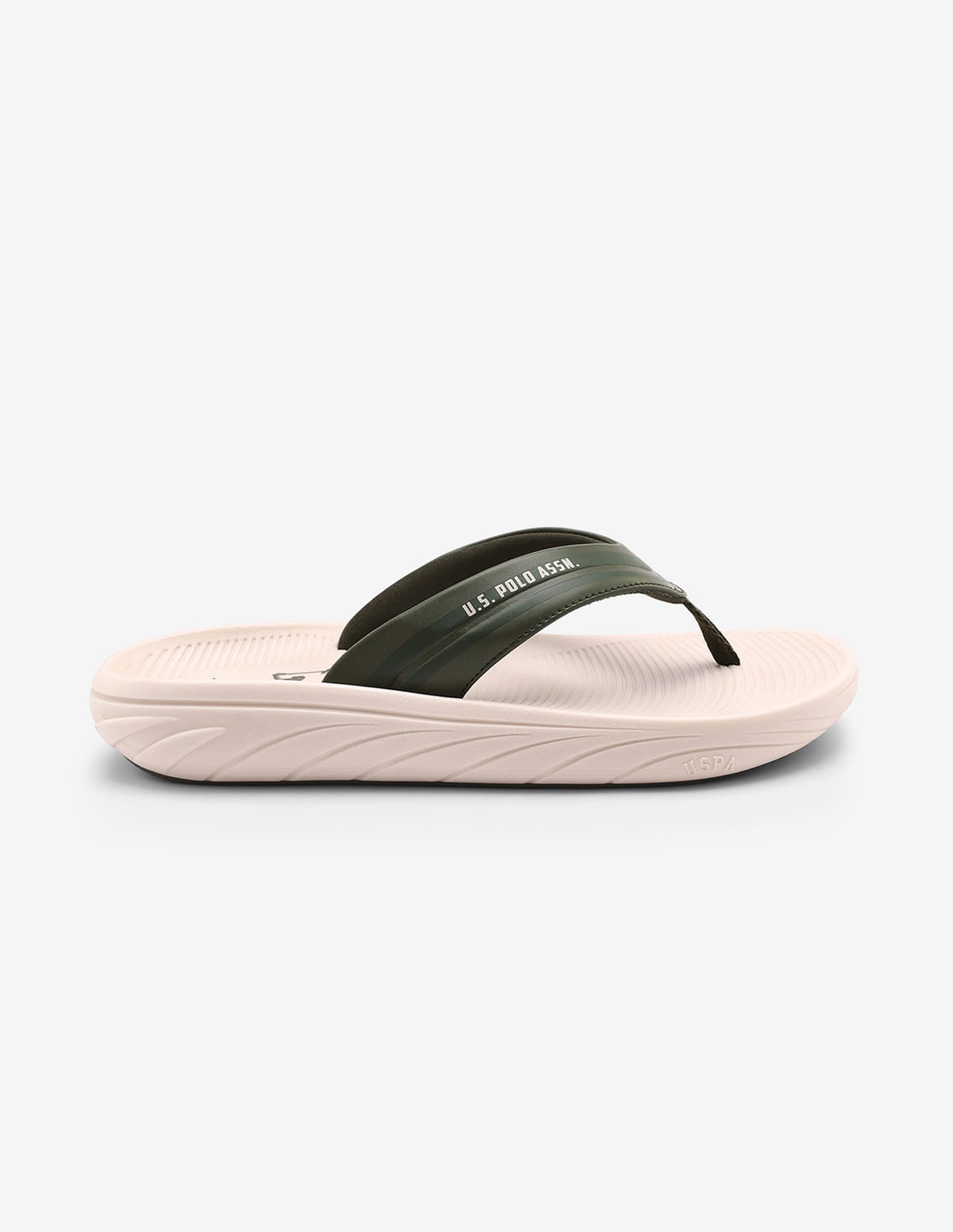 Broad Strap Celtic Flip Flops Olive - U.S. Polo Assn. India | Large