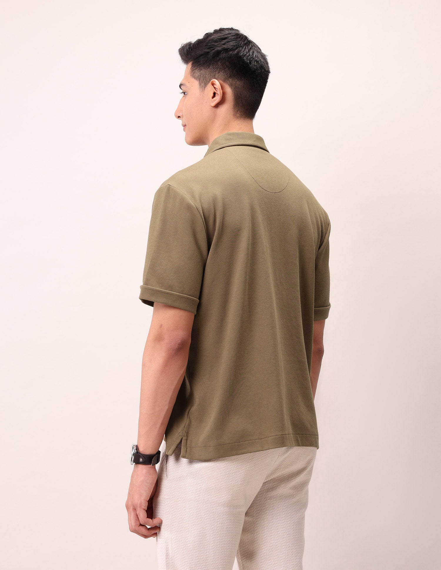 Relaxed Fit Pure Cotton Outdoor Shirt Brown - U.S. POLO ASSN. | Large