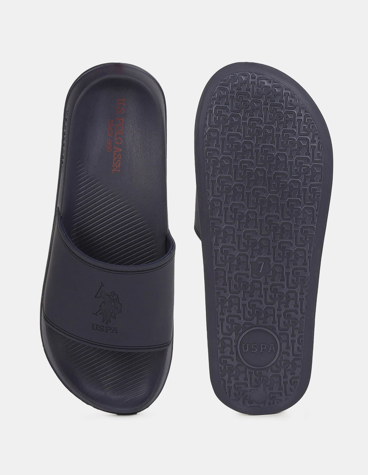 Men Roan Sliders Navy - U.S. Polo Assn. India | Large