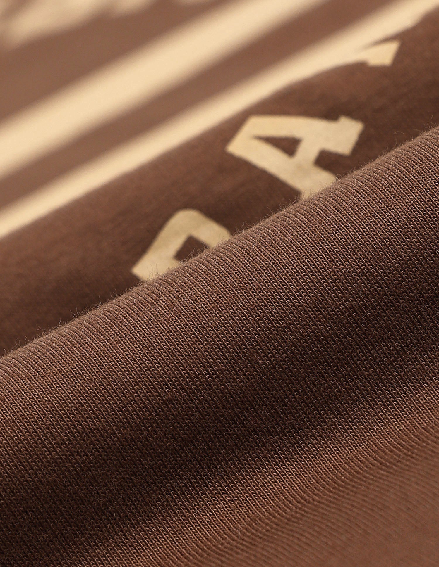 Graphic Printed Cotton T-Shirt Bombay Brown - U.S. Polo Assn. India | Large