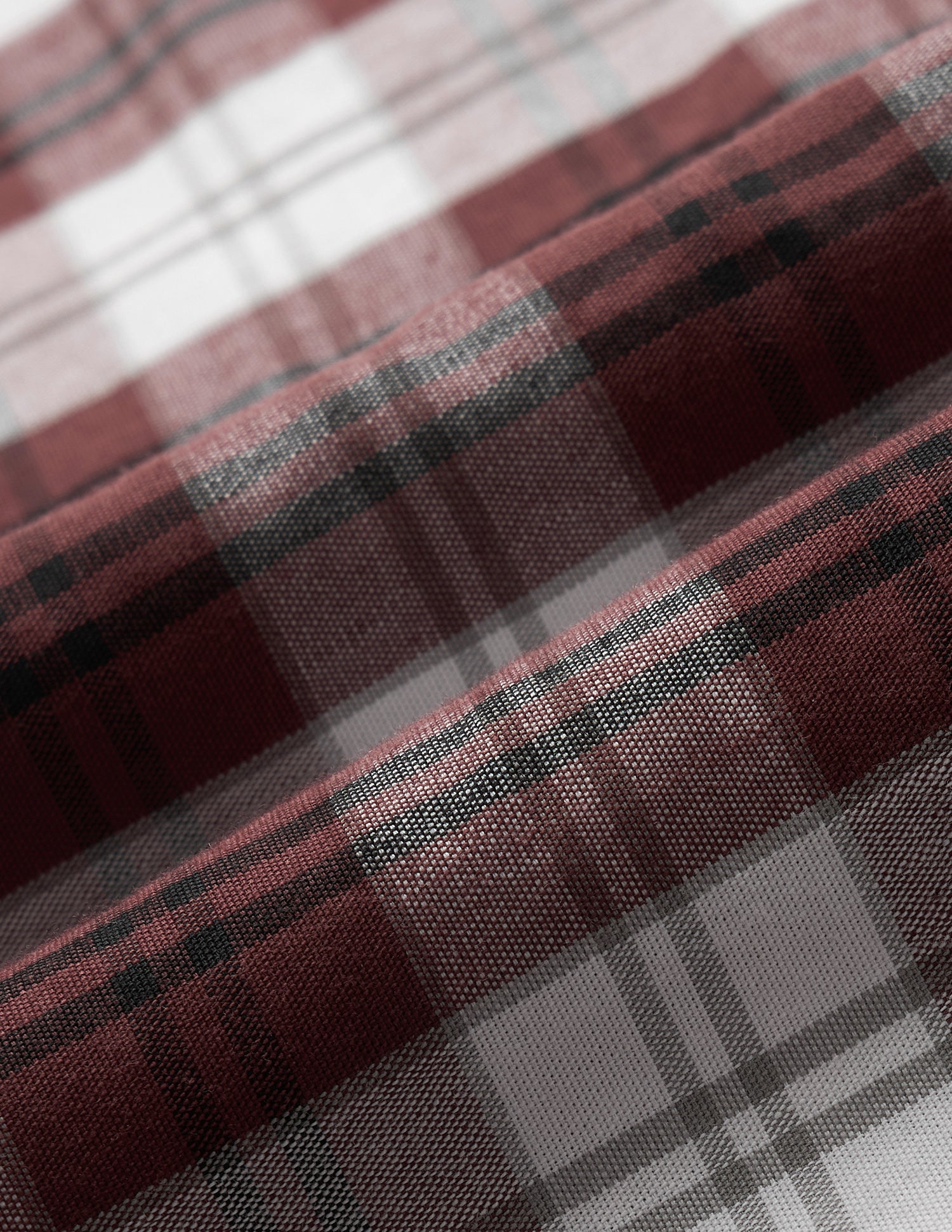 Tartan Checked Slim Fit Shirt Red - U.S. Polo Assn. India | Large