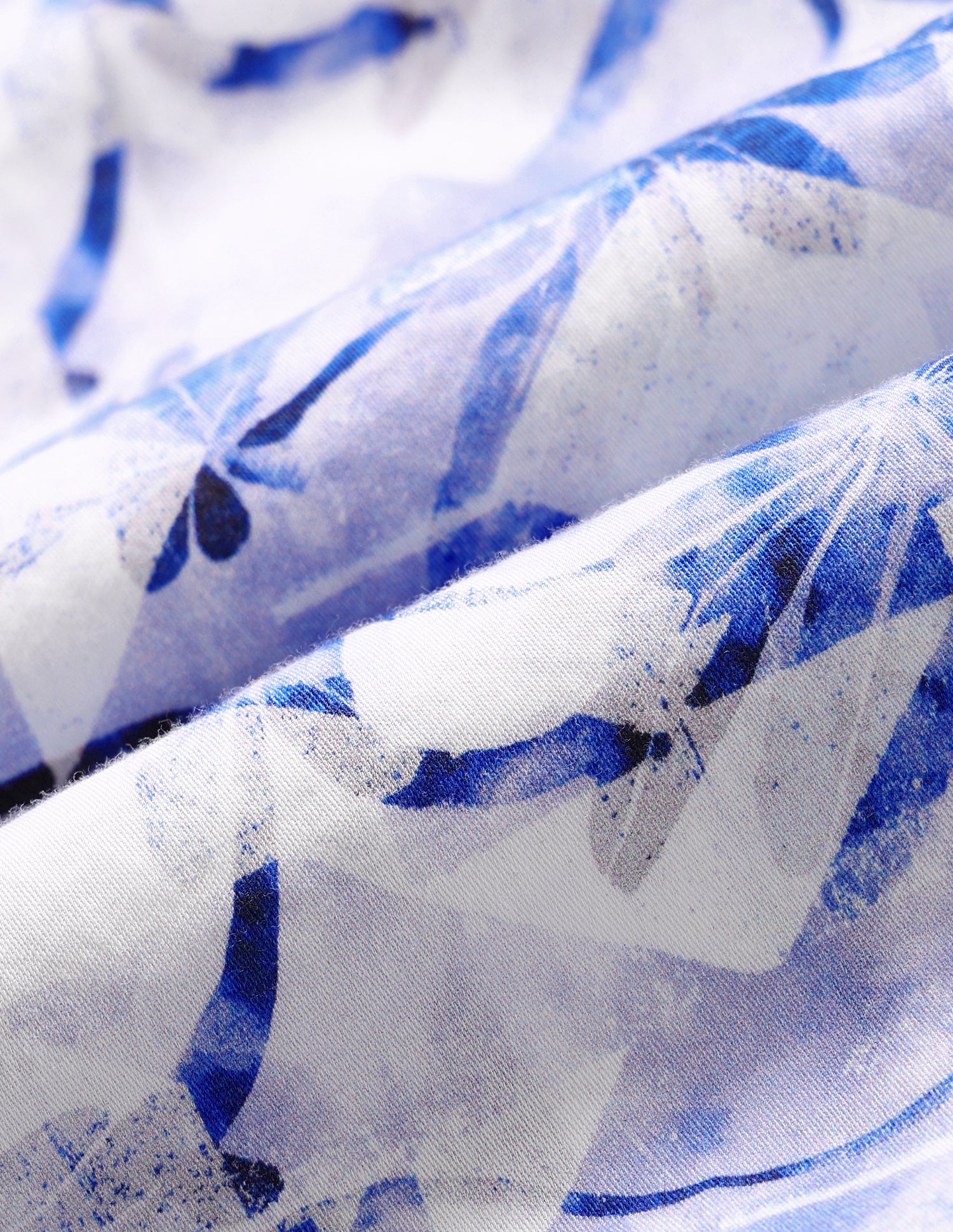 Floral Regular Fit Shirt Blue - U.S. POLO ASSN. | Large