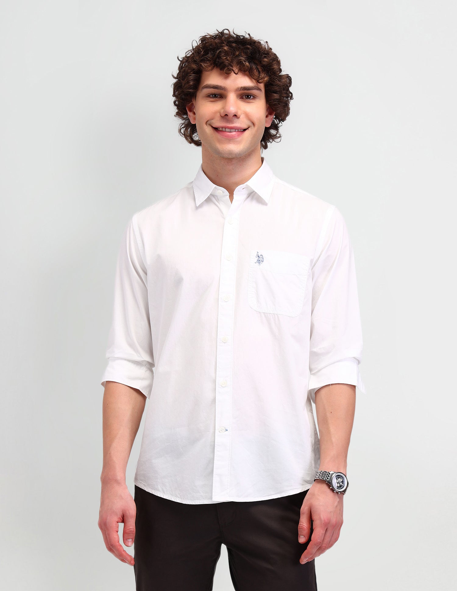 Slim Fit Cotton Shirt