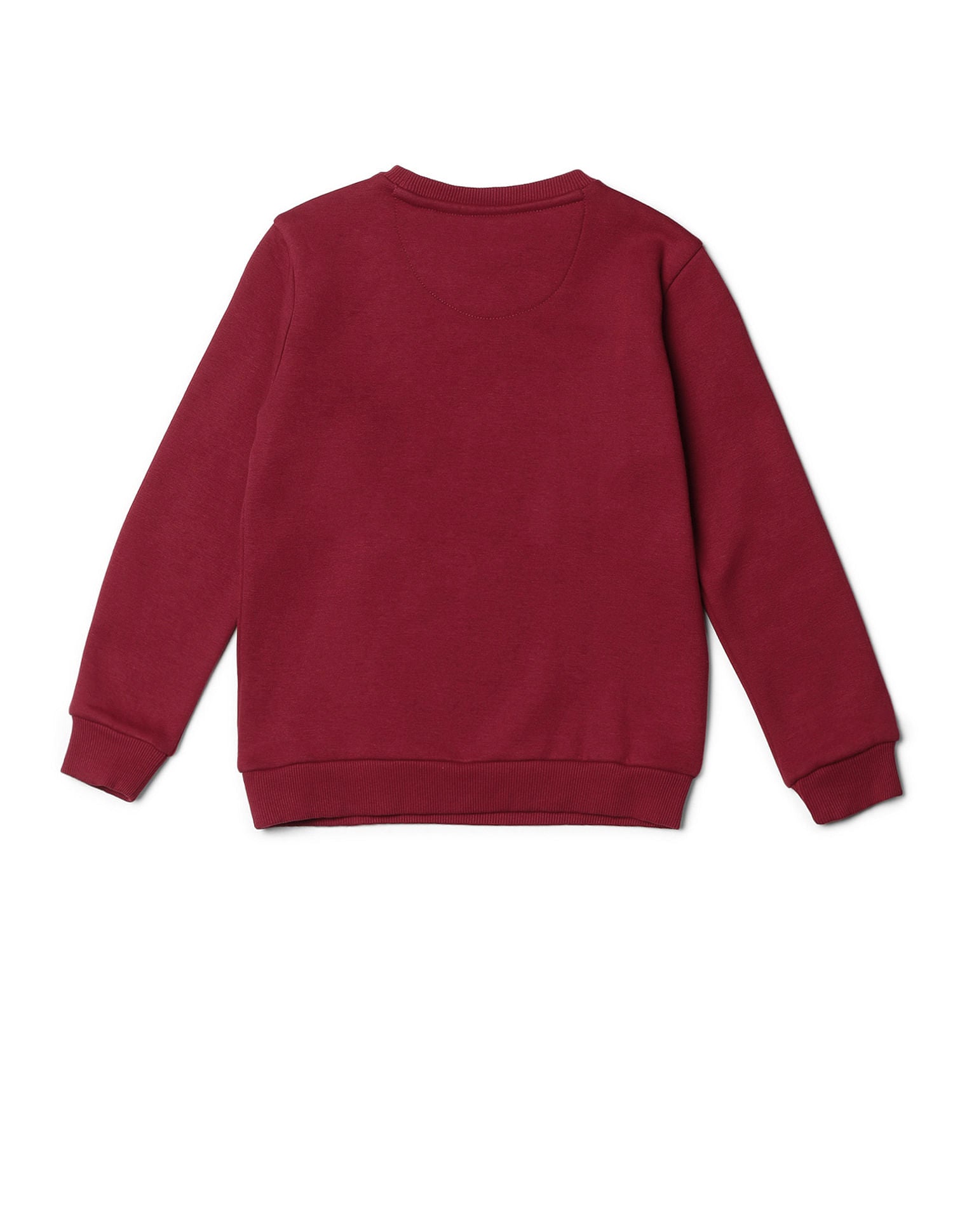 Boys Brand Embroidered Sweatshirt Maroon - U.S. POLO ASSN. | Large