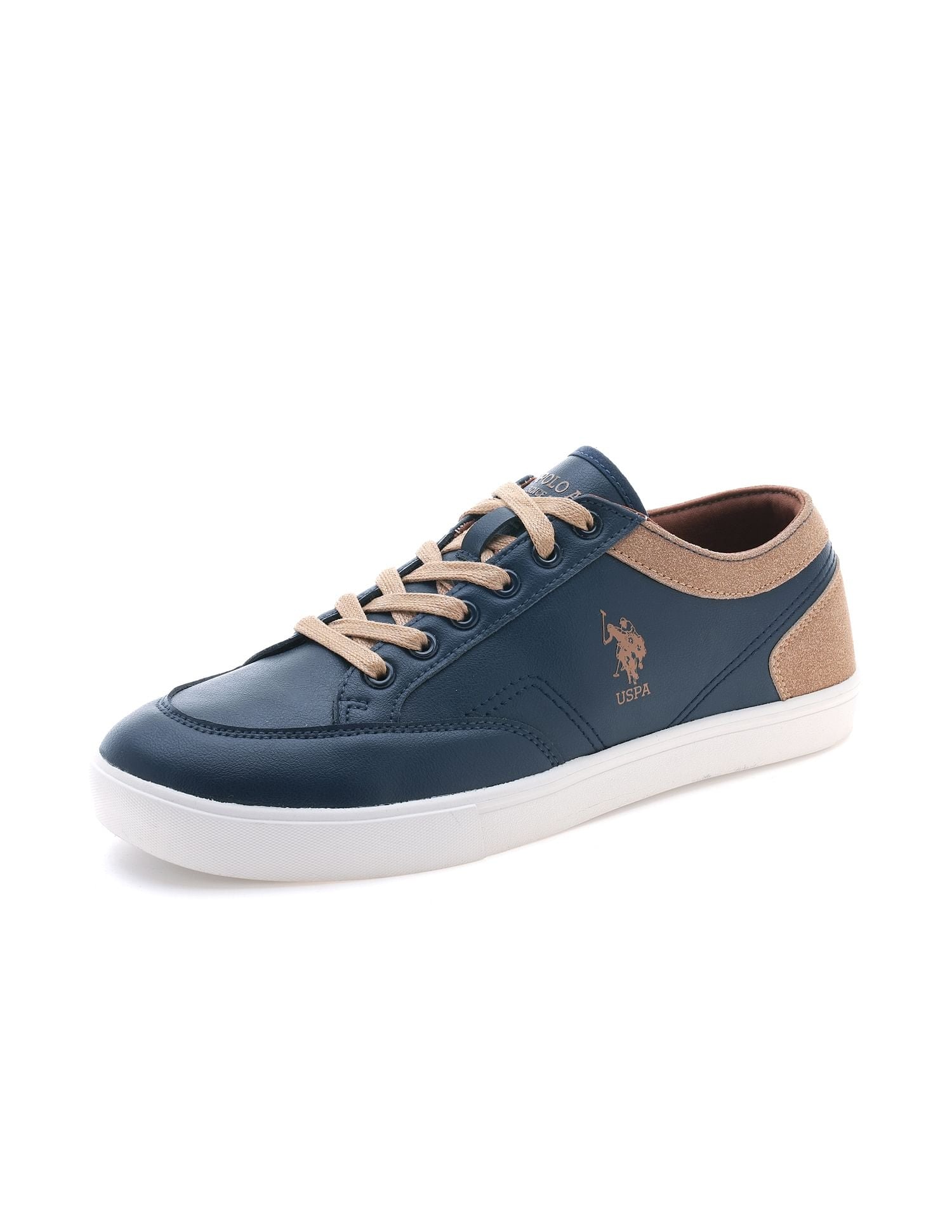 Men Monton 7.0 Colourblocked Sneakers Navy - U.S. POLO ASSN. | Large