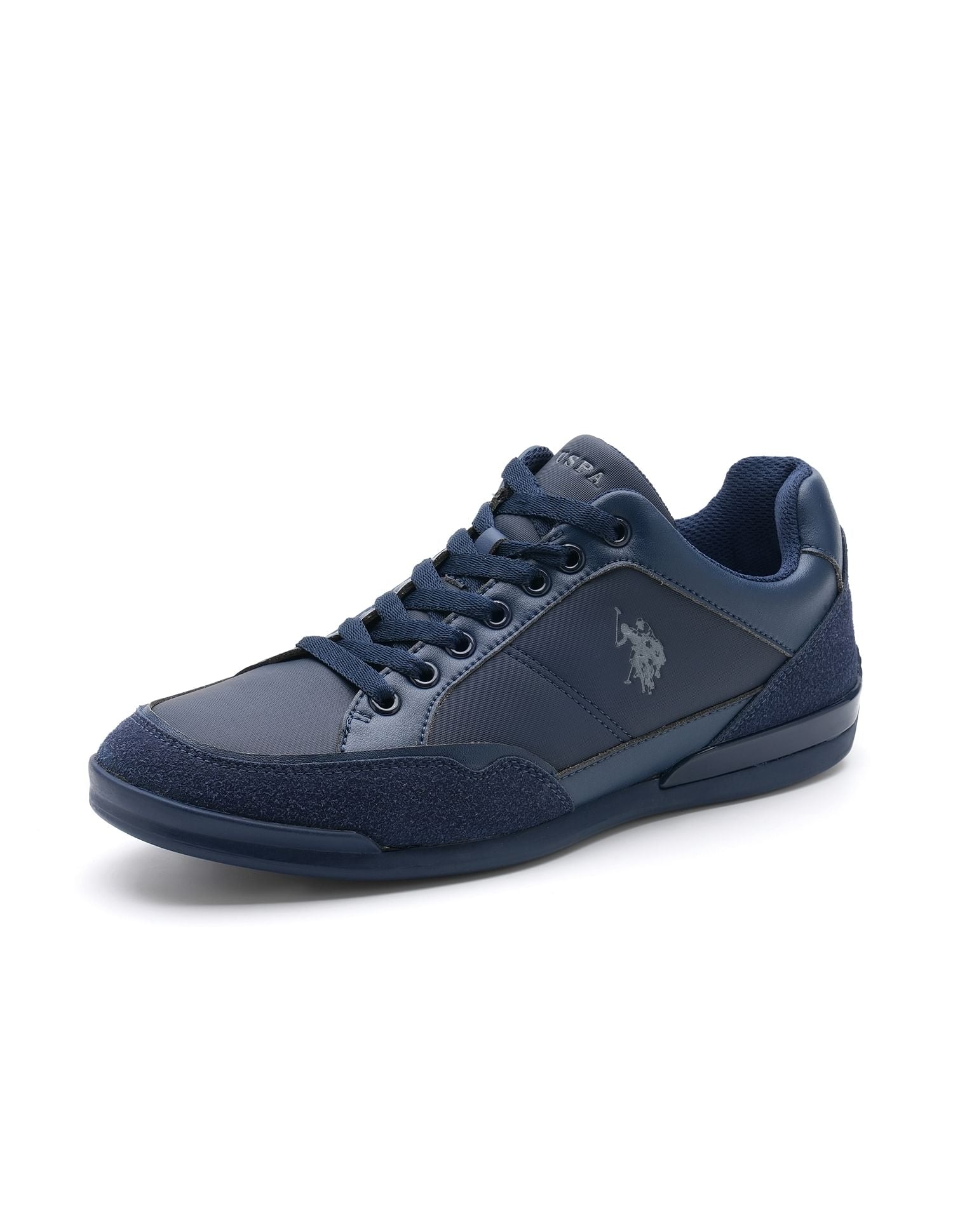 Nadel Suede Casual Shoes Navy - U.S. POLO ASSN. | Large