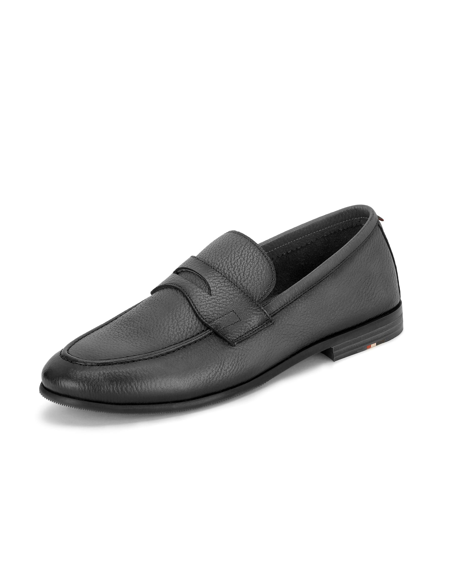 Men Valox Textured Loafers Black - U.S. Polo Assn. India | Large