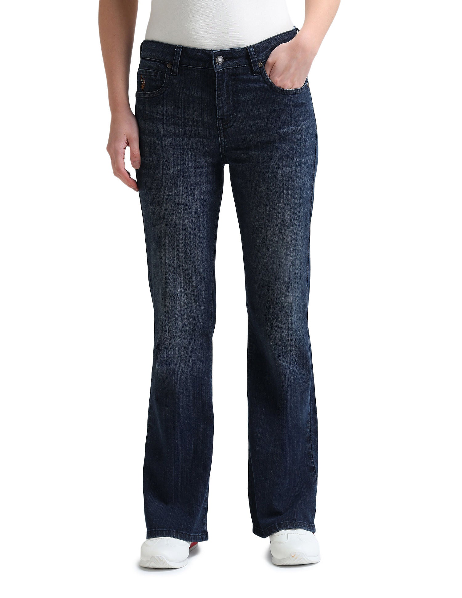 Bootcut Fit Blue Jeans Blue - U.S. POLO ASSN. | Large