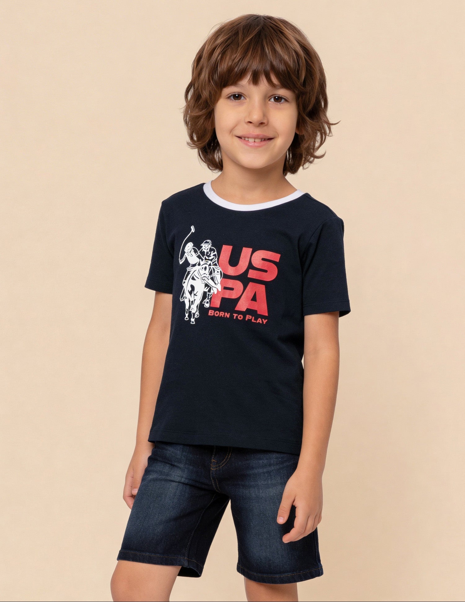 Printed Regular Fit T-Shirt - Pack Of 2 Assorted - U.S. Polo Assn. India | Large
