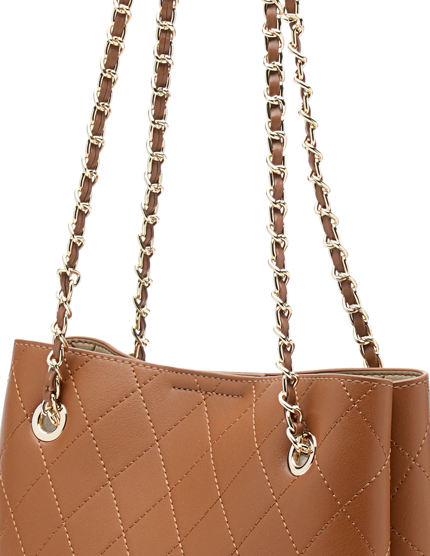 Jess Textured Tote With Sling Bag Tan - U.S. POLO ASSN. | Large