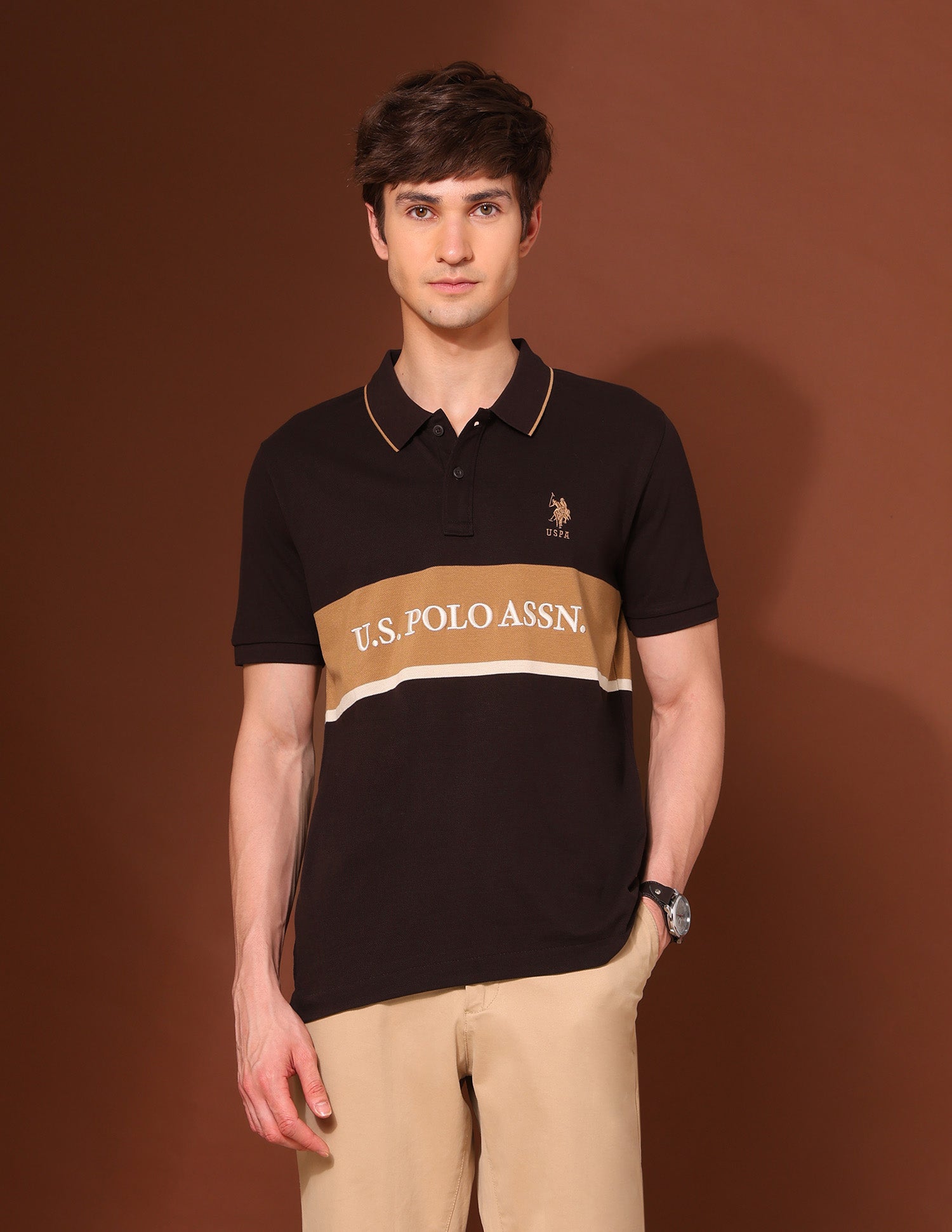 Brand Embroidered Classic Polo Shirt – Polo India