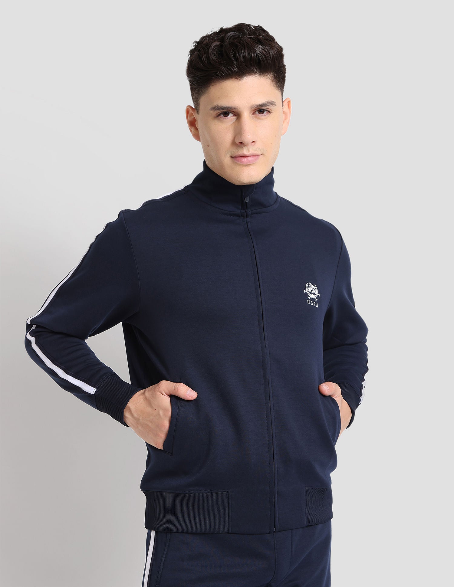 High Neck Track Jacket