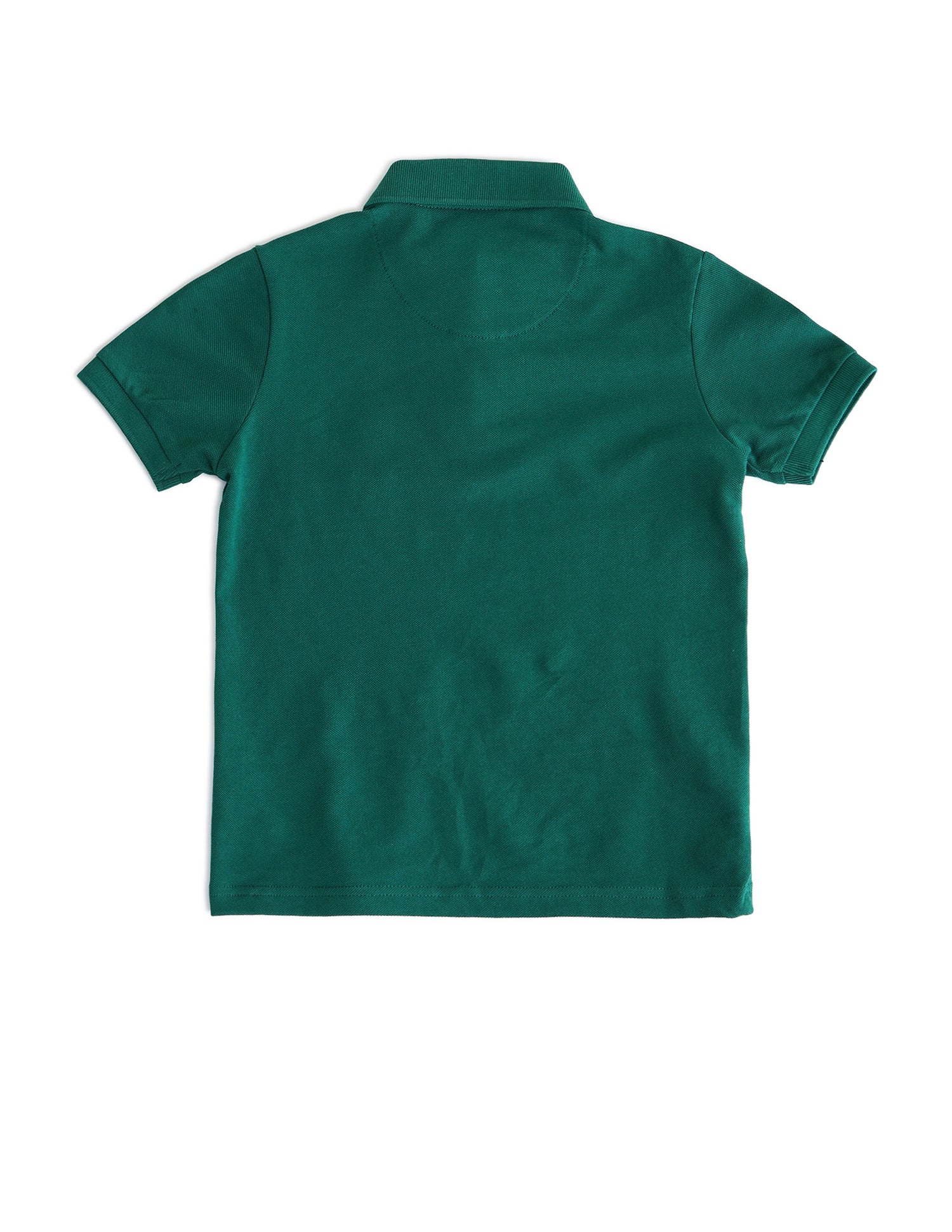 Boys Solid Regular Fit Polo Shirts Green - U.S. POLO ASSN. | Large