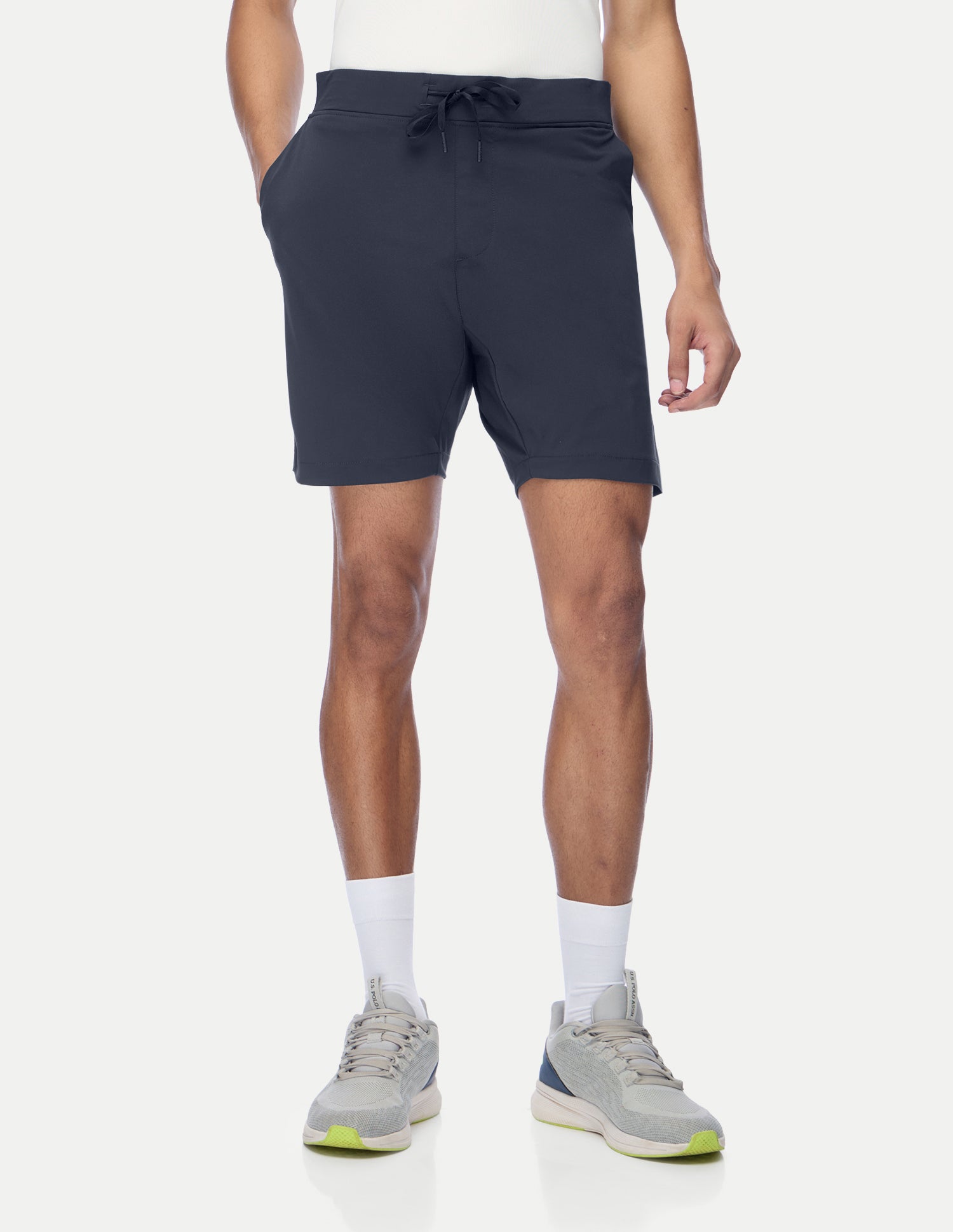 Mid Rise Regular Fit Active Shorts Navy - U.S. Polo Assn. India | Large