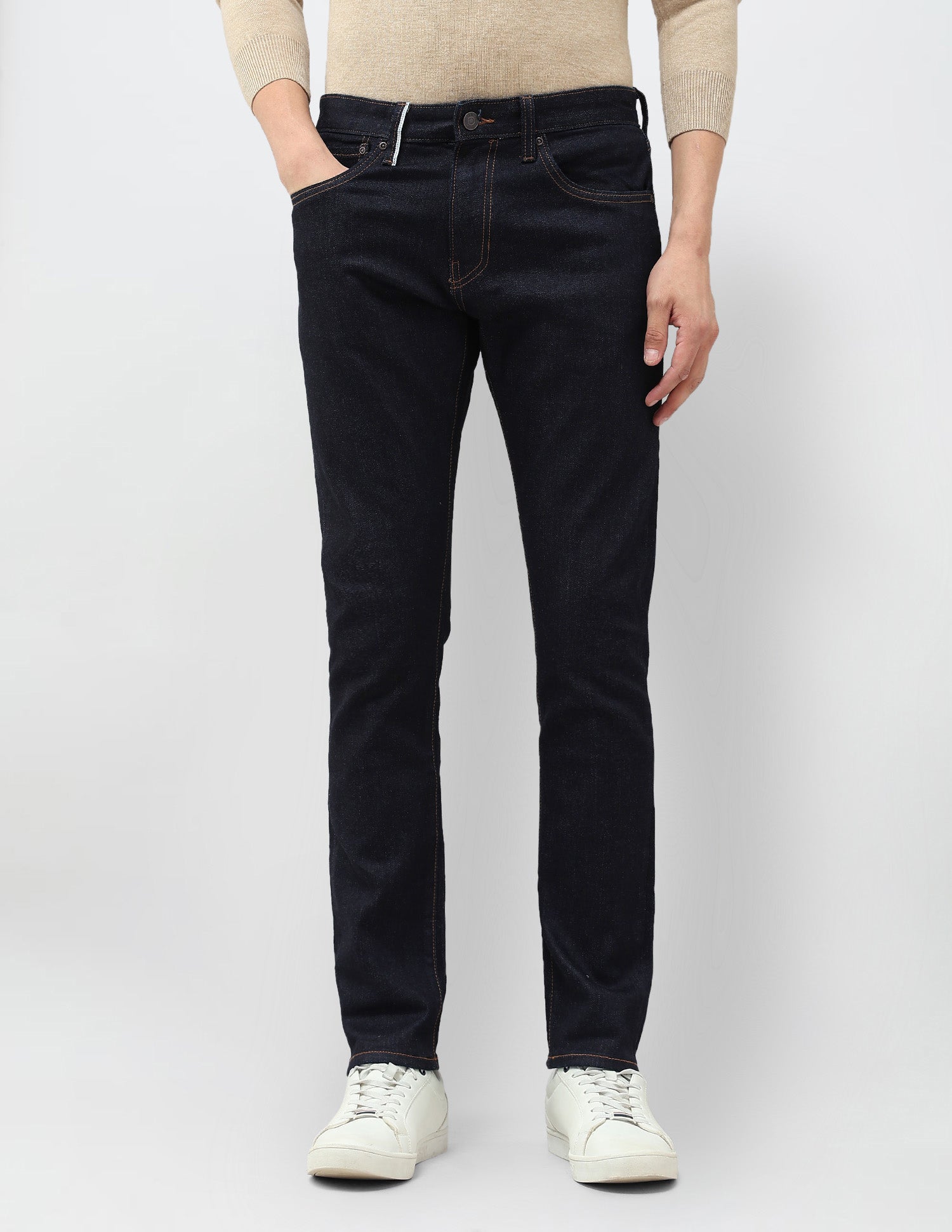 Brandon Slim Tapered Fit Blue Jeans Blue - U.S. POLO ASSN. | Large