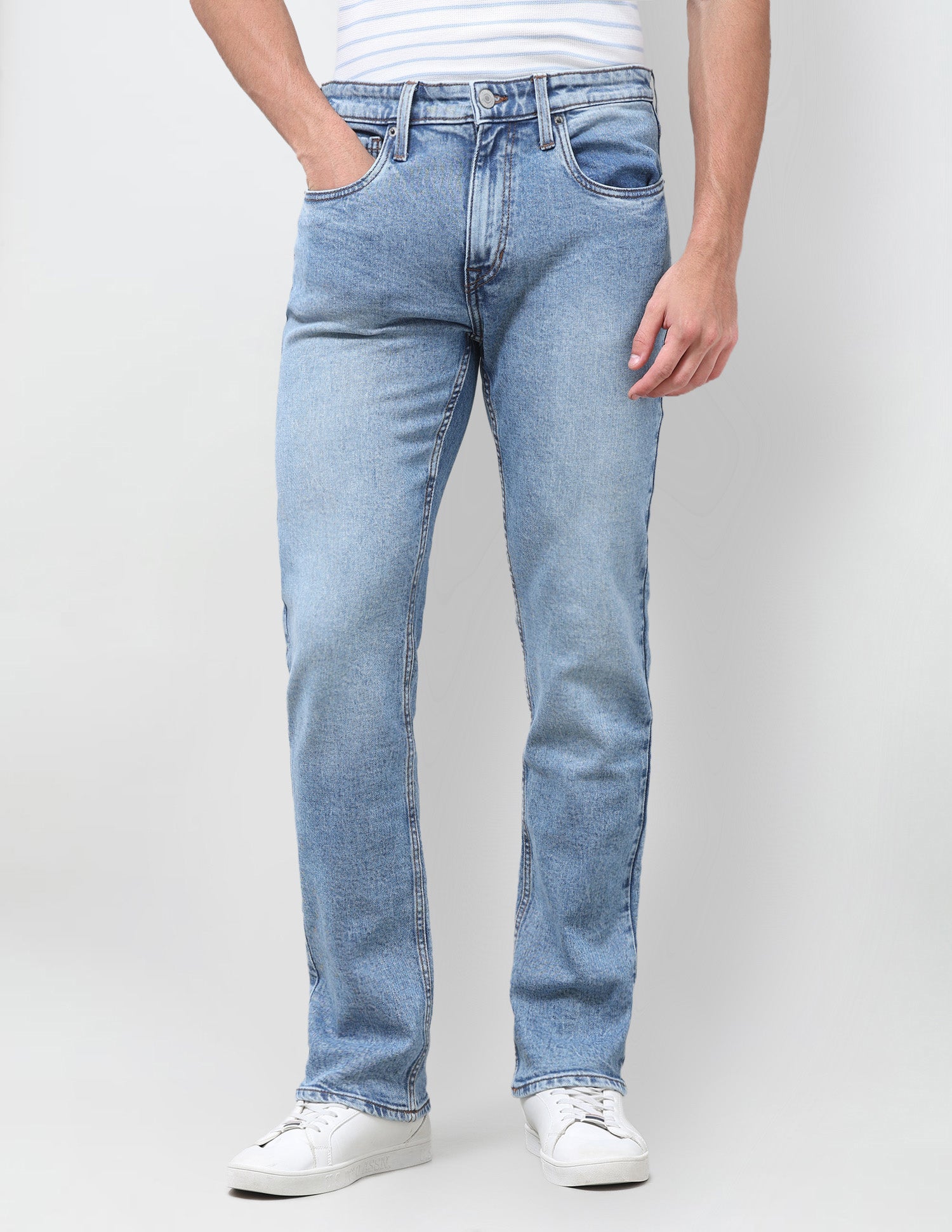 Harold Slim Straight Fit Blue Jeans Indigo - U.S. Polo Assn. India | Large