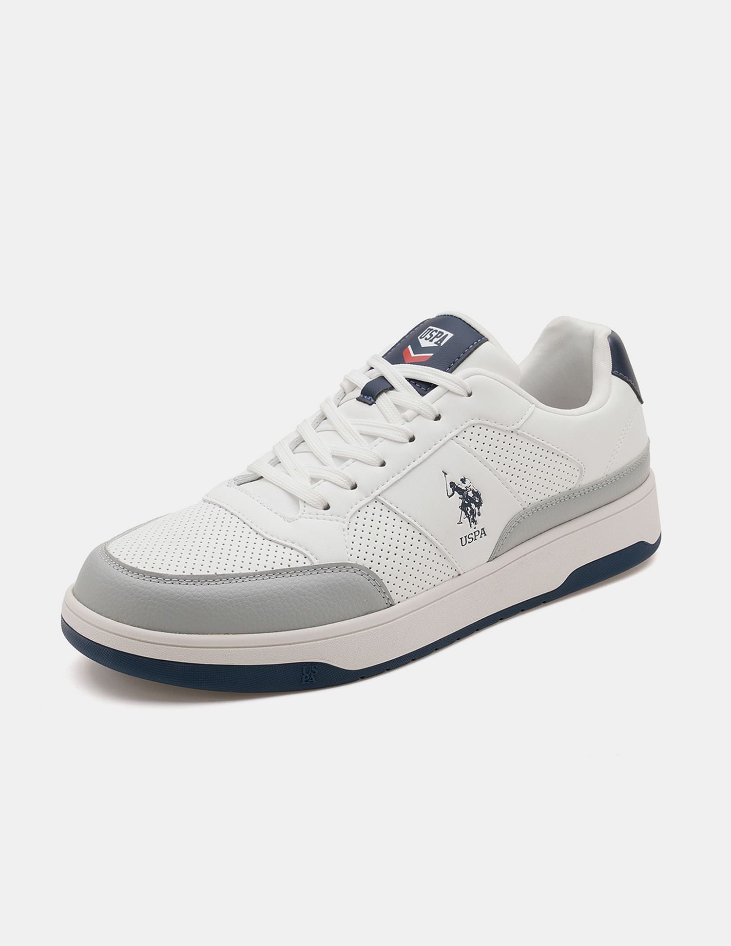 Men Simon Colour Blocked Sneakers Lt. Grey - U.S. POLO ASSN. | Large