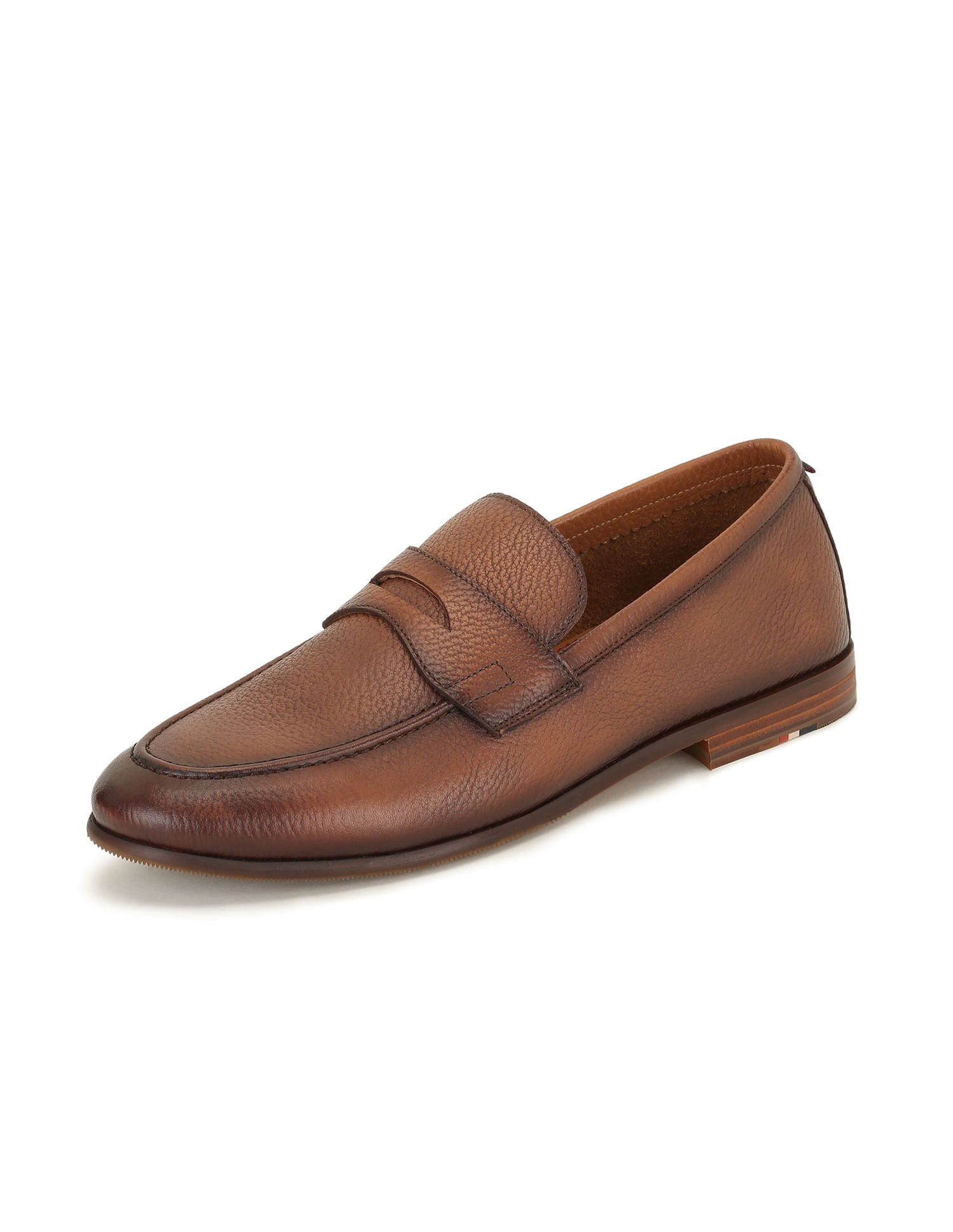 Men Valox Textured Loafers Brown - U.S. POLO ASSN. | Large