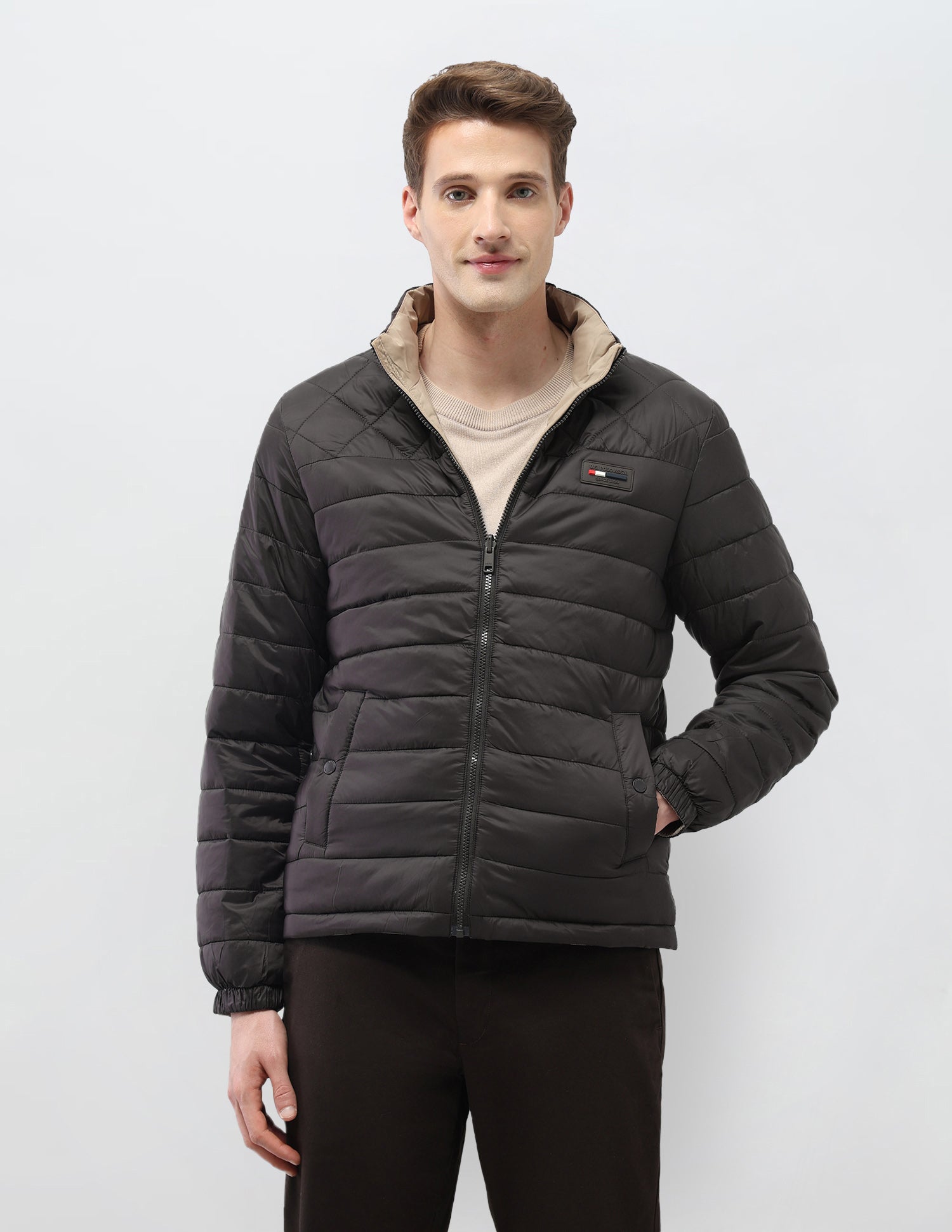 Reversible Puffer Jacket Choco - U.S. Polo Assn. India | Large