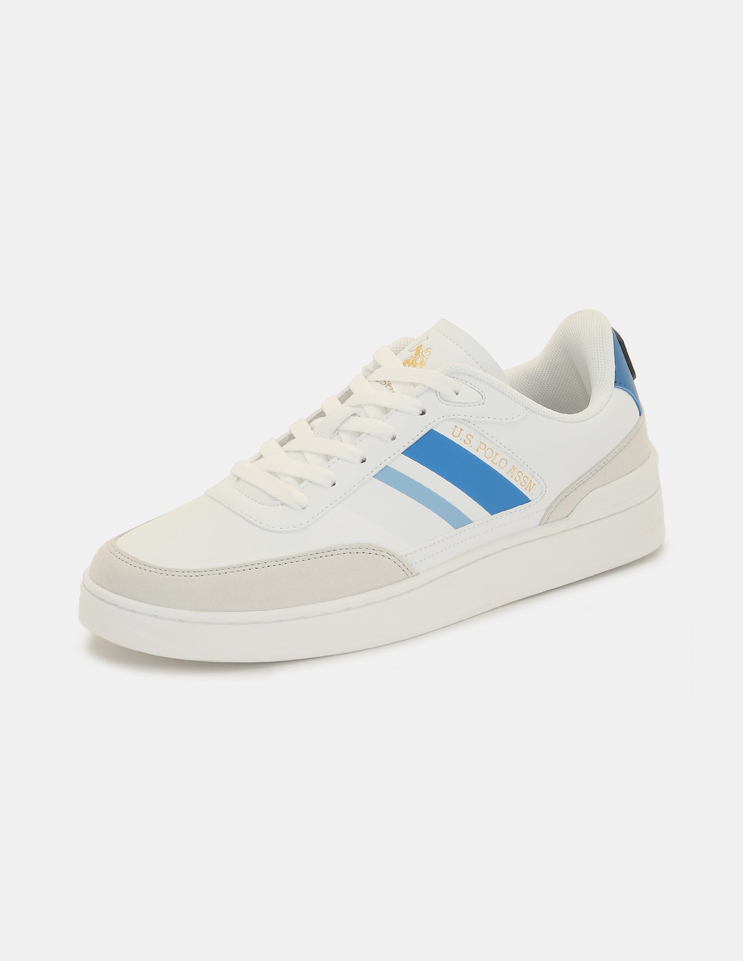 Striped Colt 2.0 Sneakers White - U.S. Polo Assn. India | Large