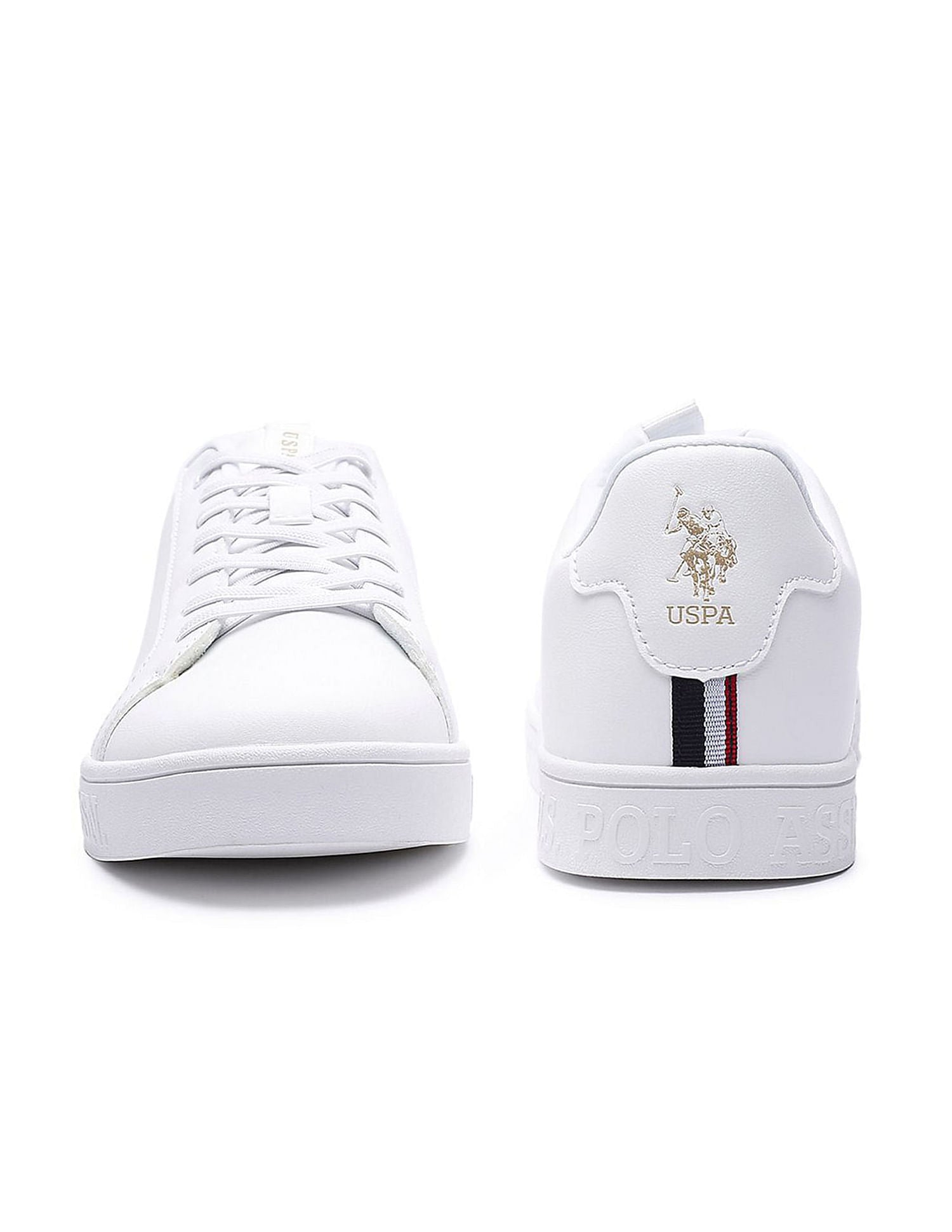 Men Lars 2.0 Off White All Day Sneakers White - U.S. Polo Assn. India | Large