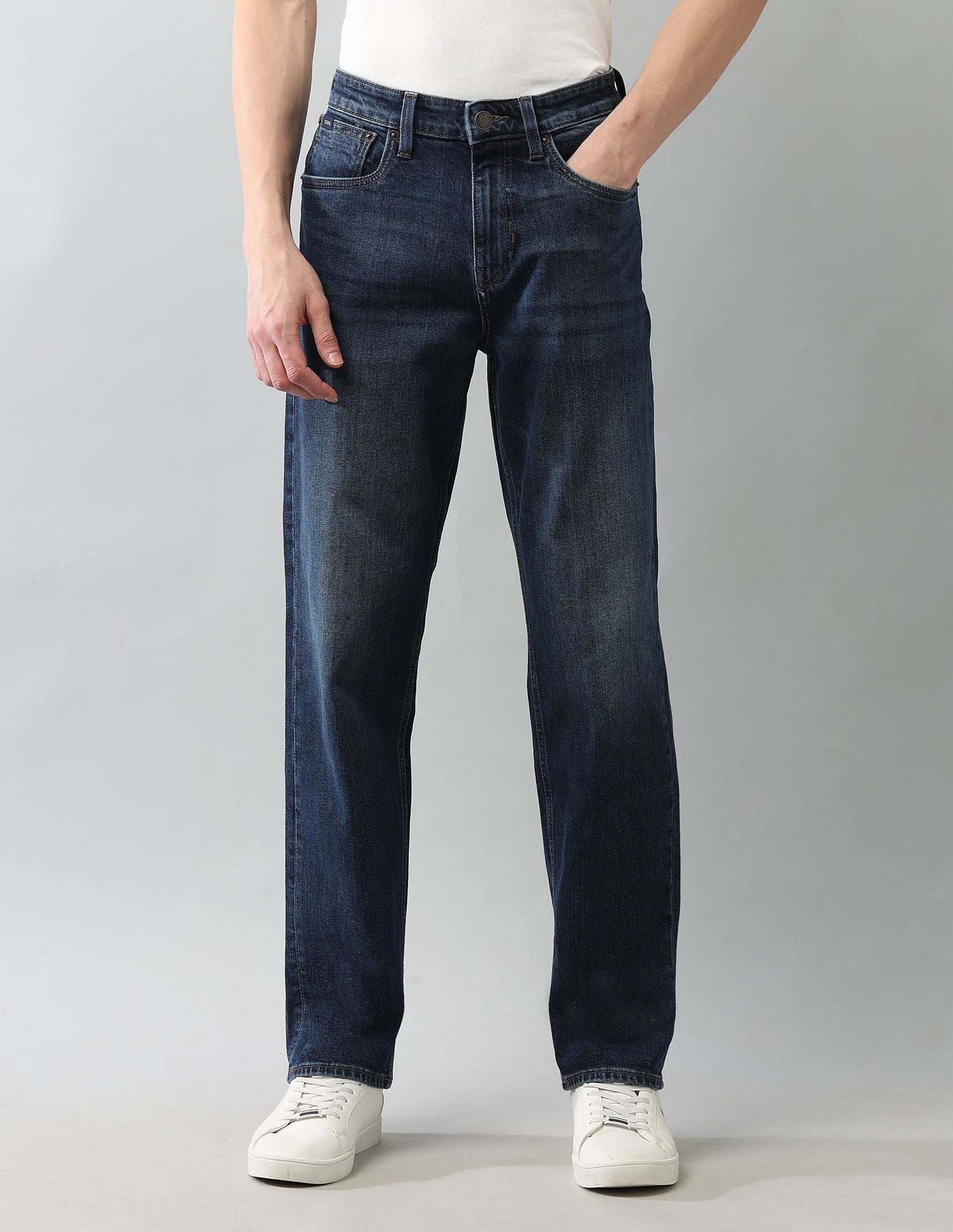 Vintage Shawn Relaxed Fit Blue Jeans Blue - U.S. Polo Assn. India | Large