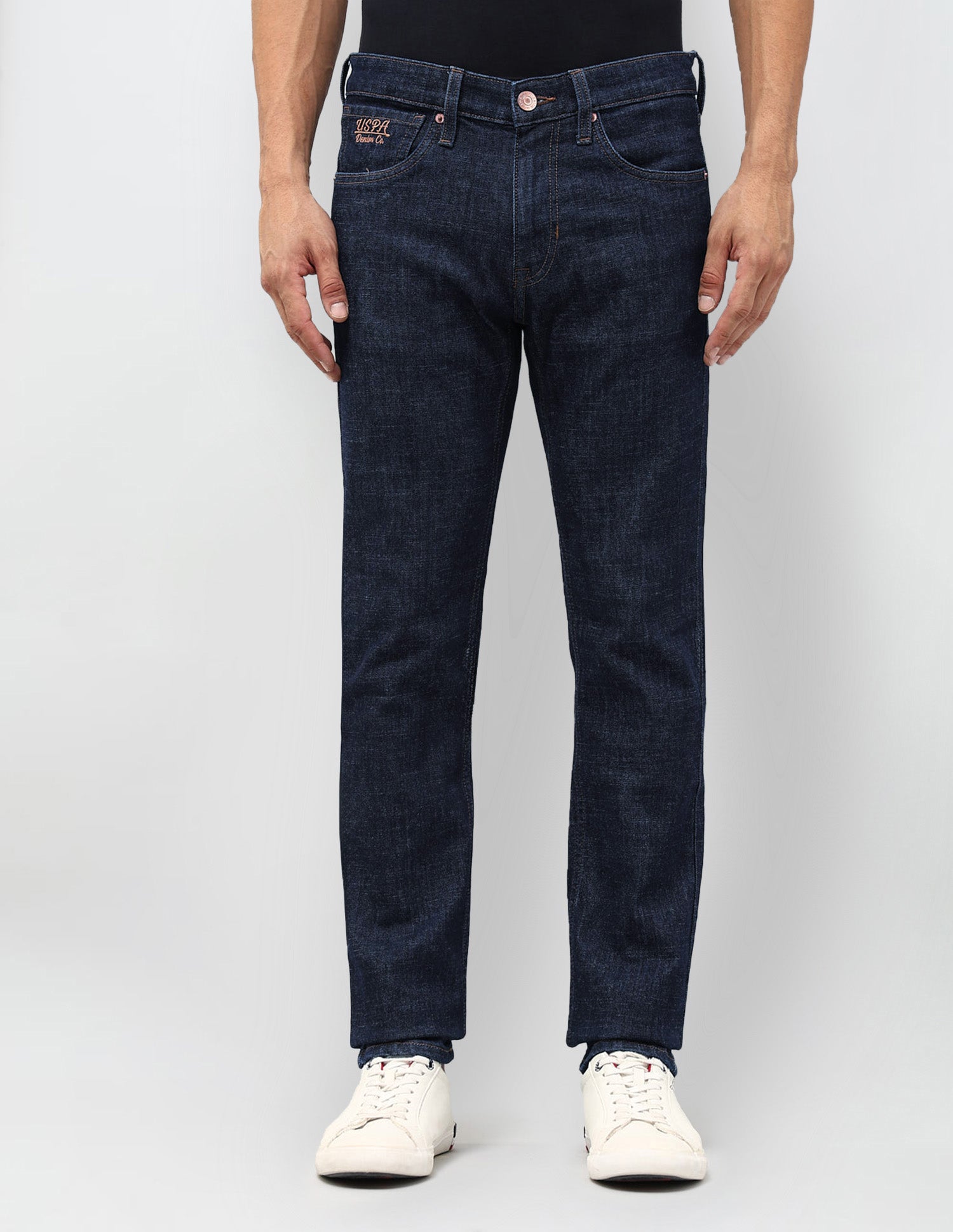 Regallo Skinny Fit Blue Jeans Indigo - U.S. Polo Assn. India | Large