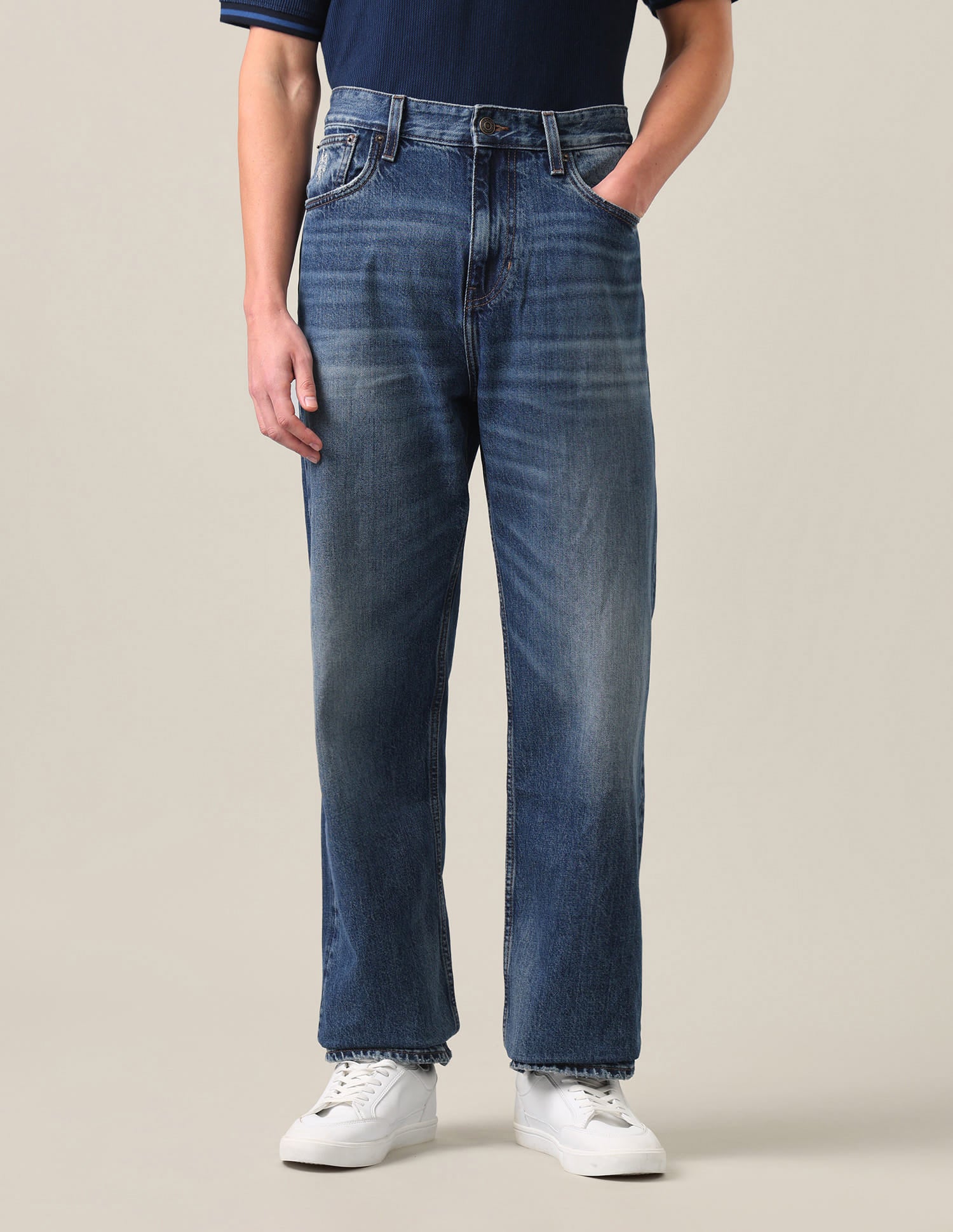 Logan Loose Fit Jeans Blue - U.S. Polo Assn. India | Large