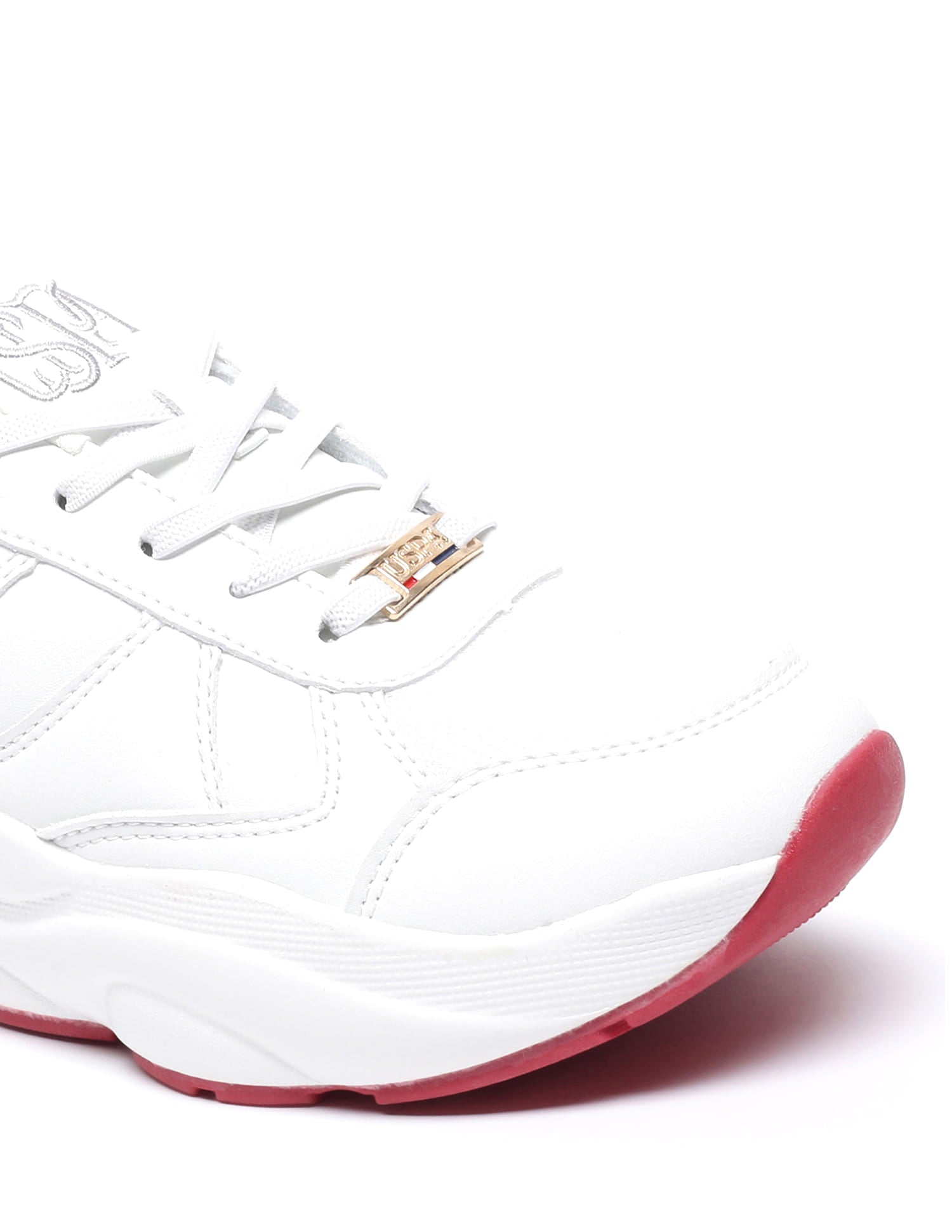 Women Solid Sage 2.0 Sneakers Off-White - U.S. Polo Assn. India | Large