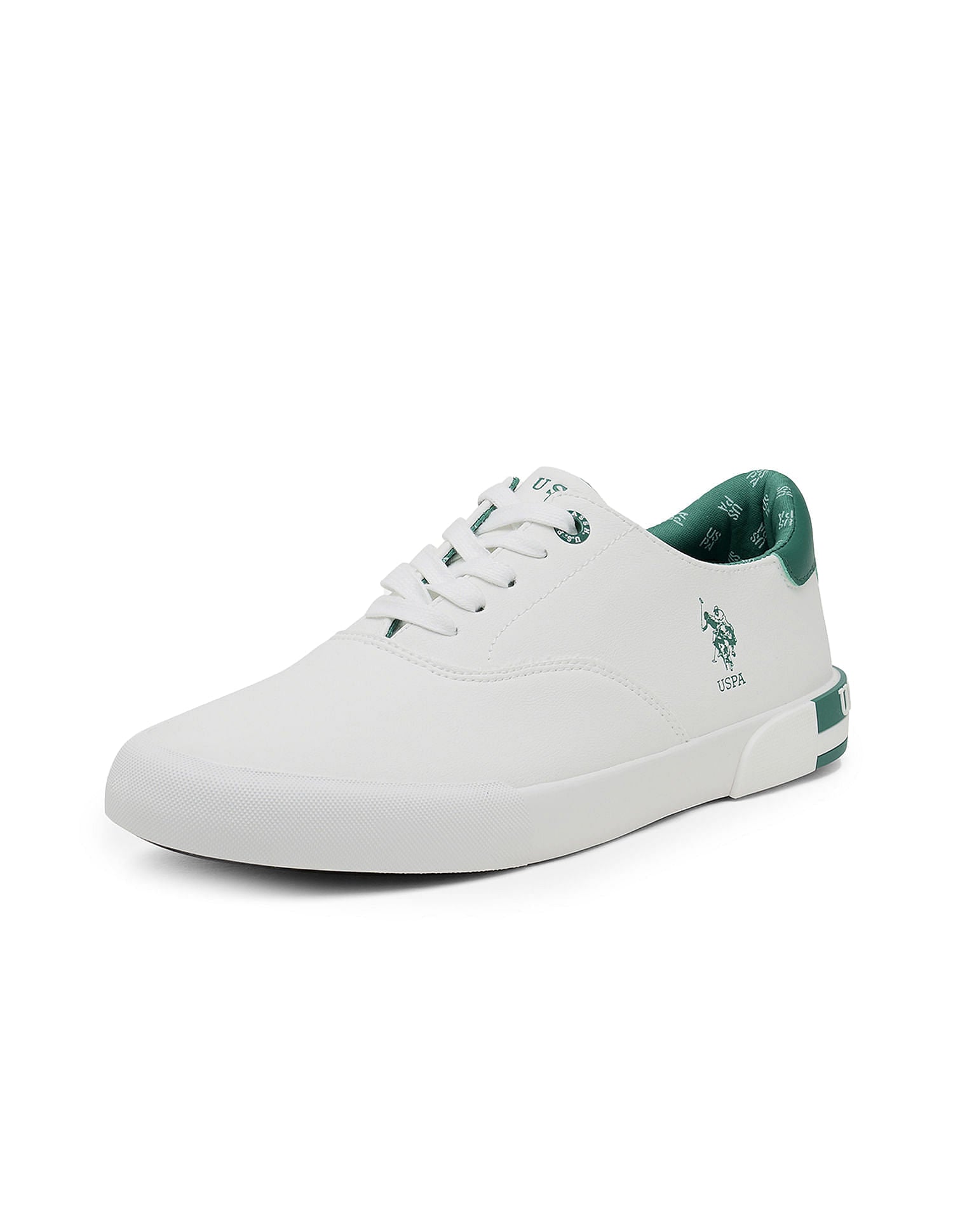 Men Round Toe Erland 4.0 Sneakers Off White - U.S. POLO ASSN. | Large