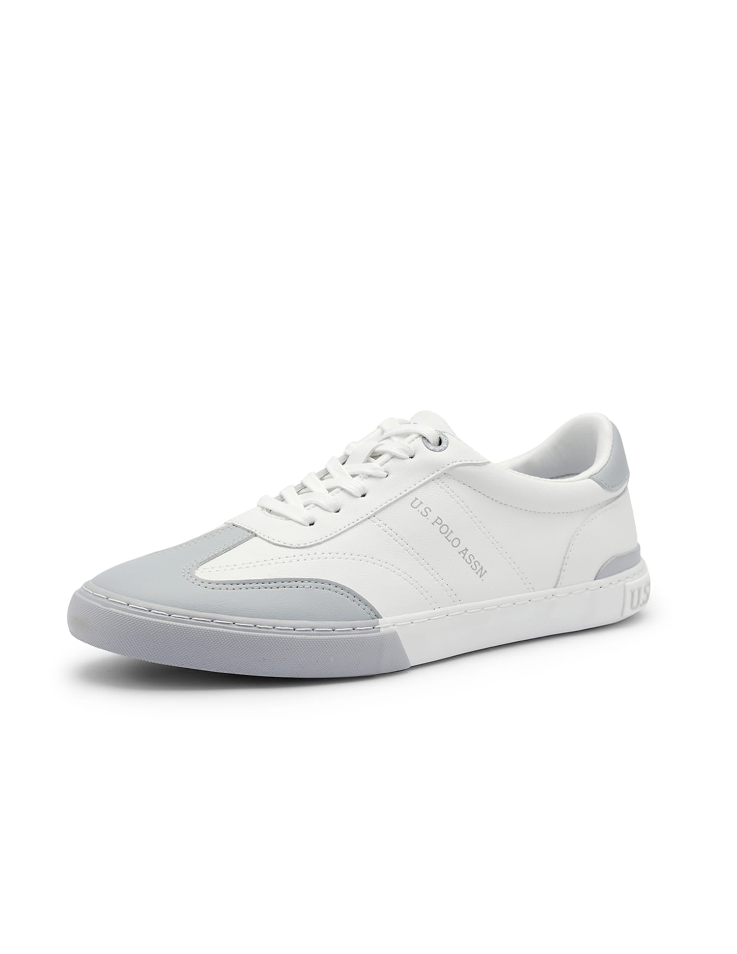 Men Colourblocked Gian 4.0 Sneakers Grey - U.S. Polo Assn. India | Large