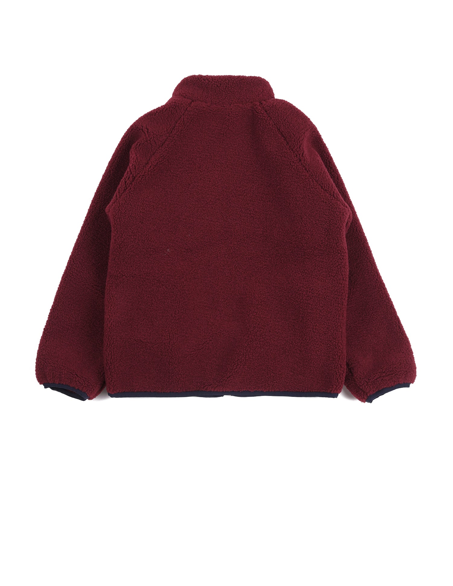 Boys Solid Mock Collar Jacket Maroon - U.S. POLO ASSN. | Large