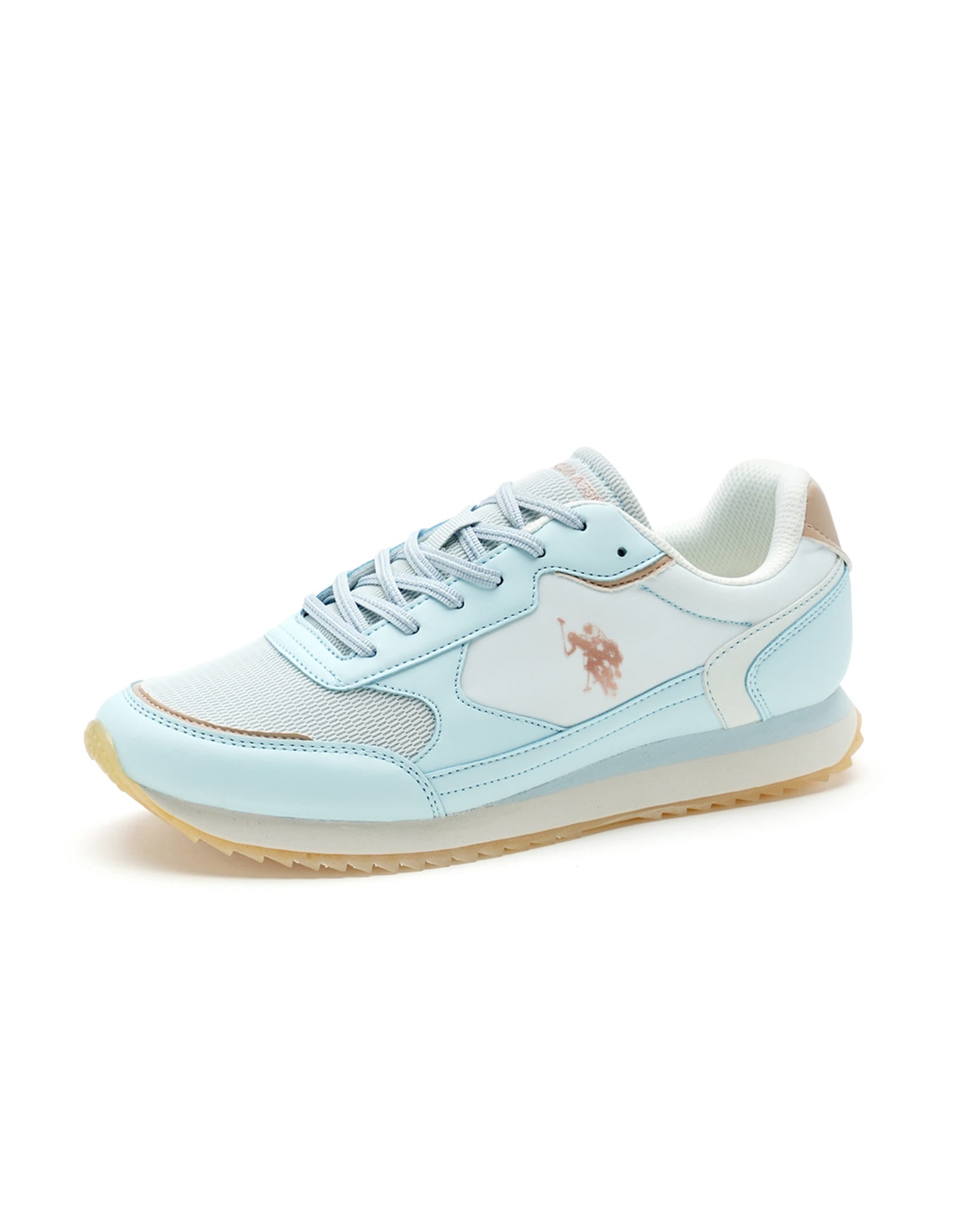 Alora Lt. Blue Lightweight Sneaker Shoes Blue - U.S. Polo Assn. India | Large