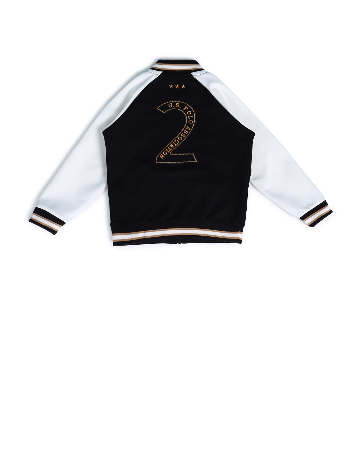 Boys Regular Fit Brand Printed Sweatshirt Black - U.S. POLO ASSN. | Large