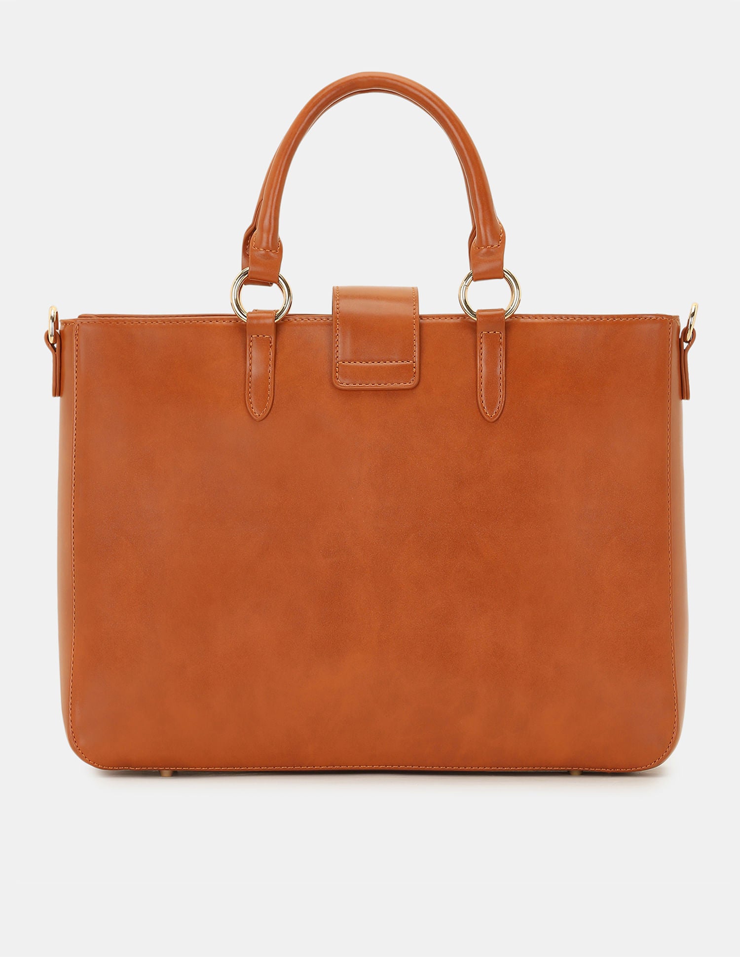 Women Bianca Tote Bag with Detachable strap sling Tan - U.S. POLO ASSN. | Large