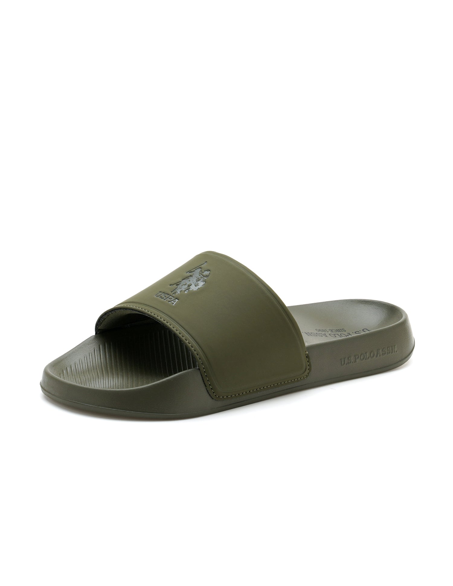 Men Roan Sliders Dark Green - U.S. Polo Assn. India | Large