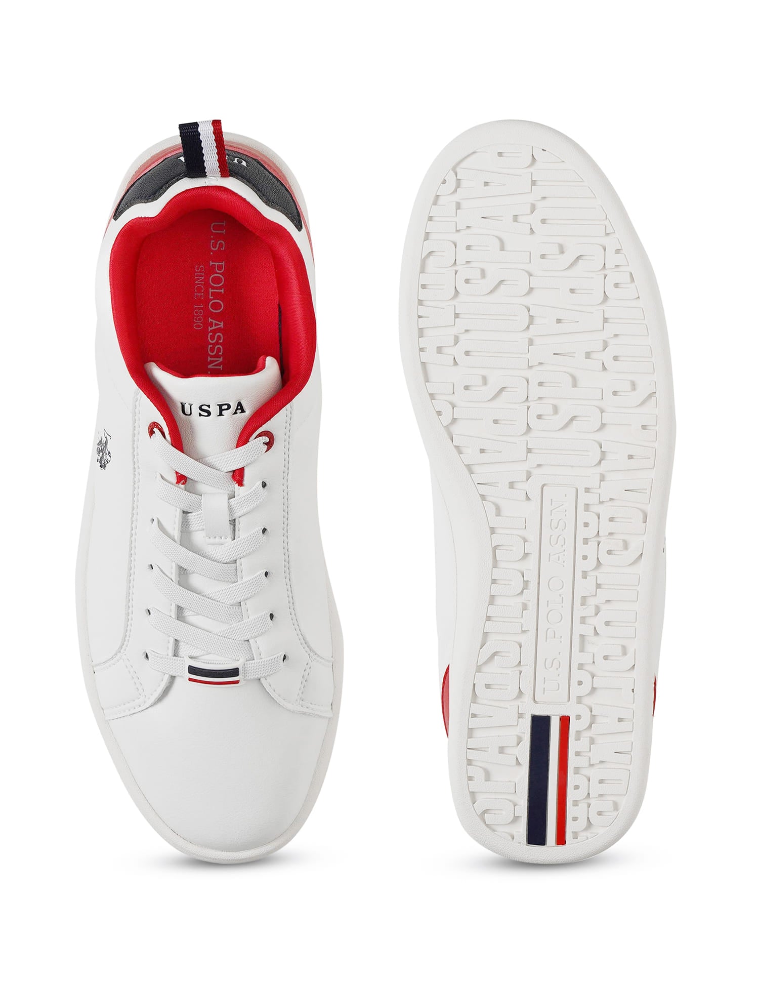 Men Stefan Off White All Day Sneakers Off White - U.S. Polo Assn. India | Large