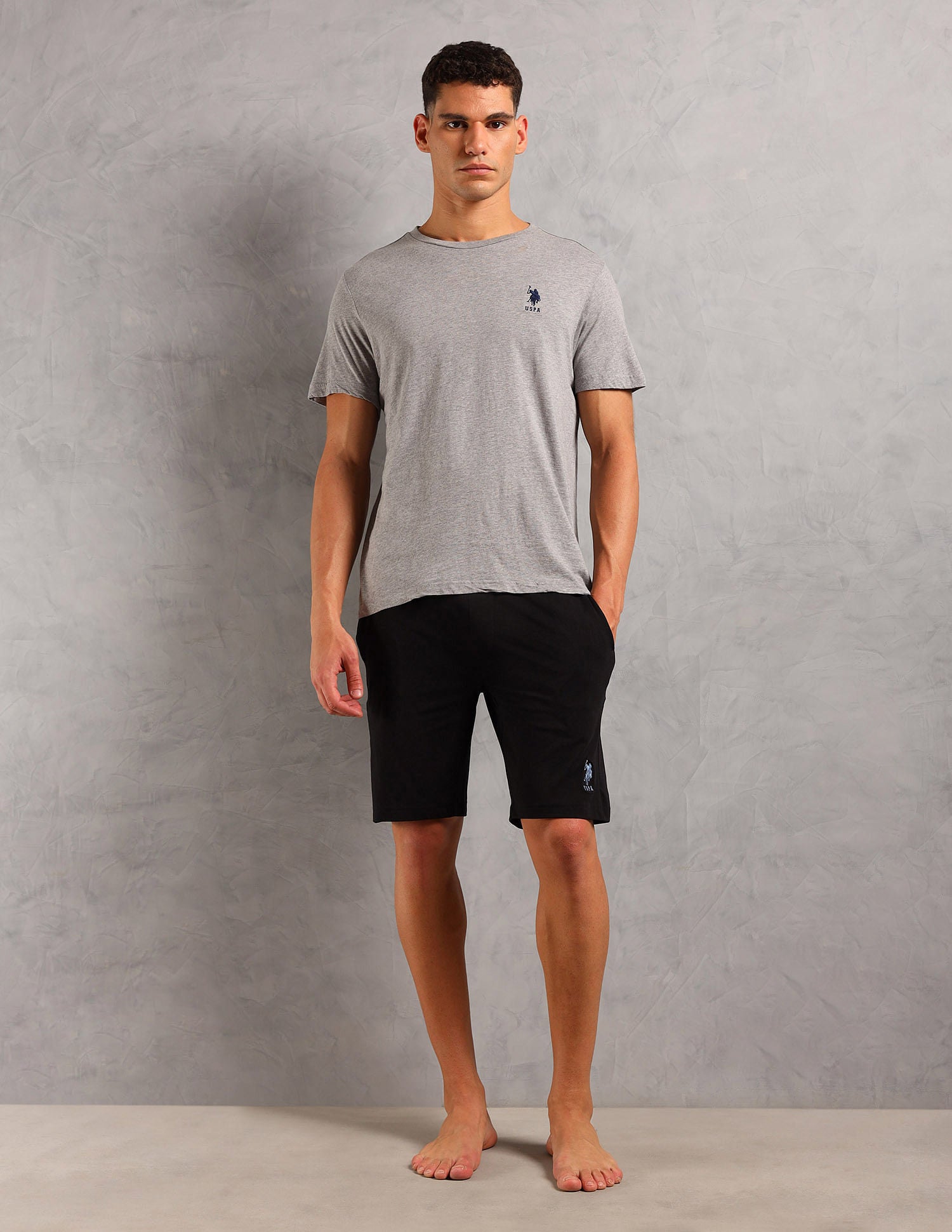 Solid Cotton Sleep Sets Assorted - U.S. POLO ASSN. | Large