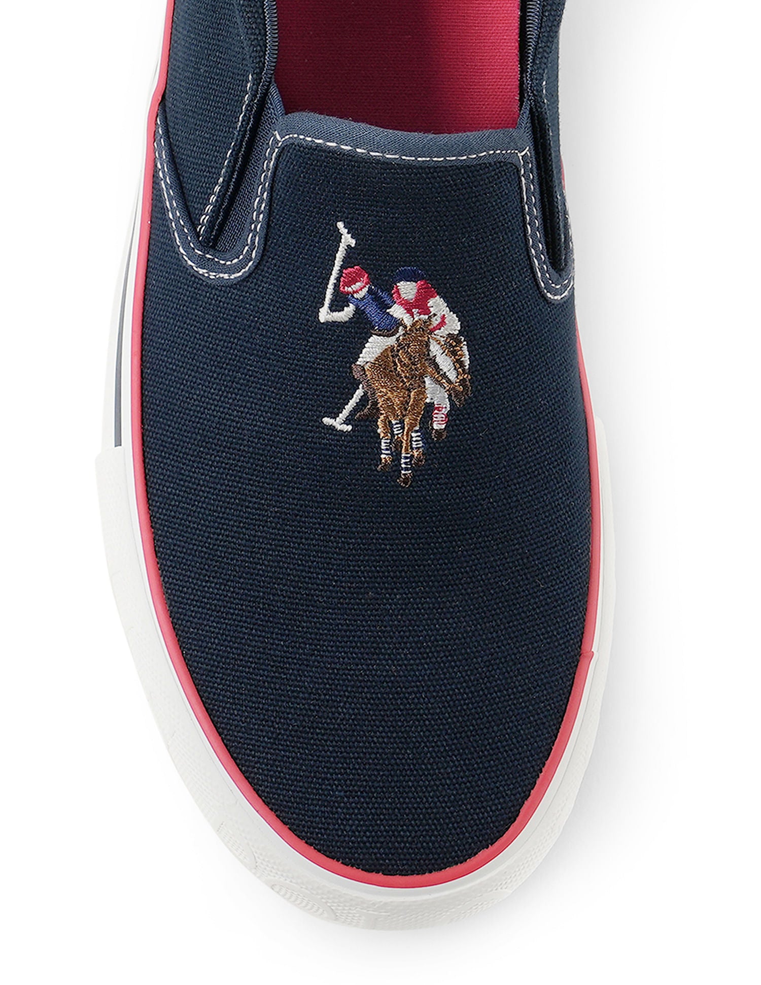 Men Skye Navy Classics Sneaker Slip On Navy - U.S. POLO ASSN. | Large