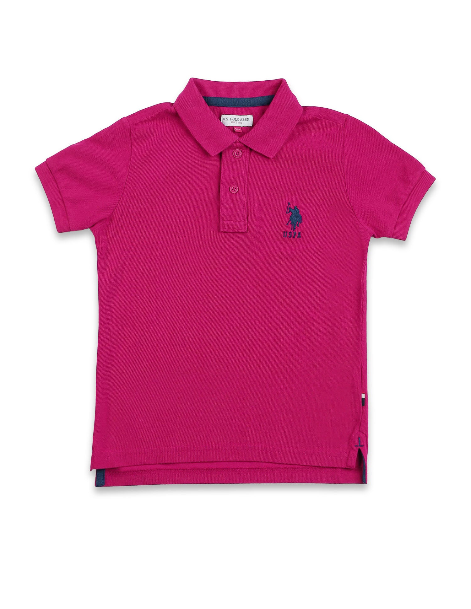 Boys Solid Polo Shirt Maroon - U.S. POLO ASSN. | Large