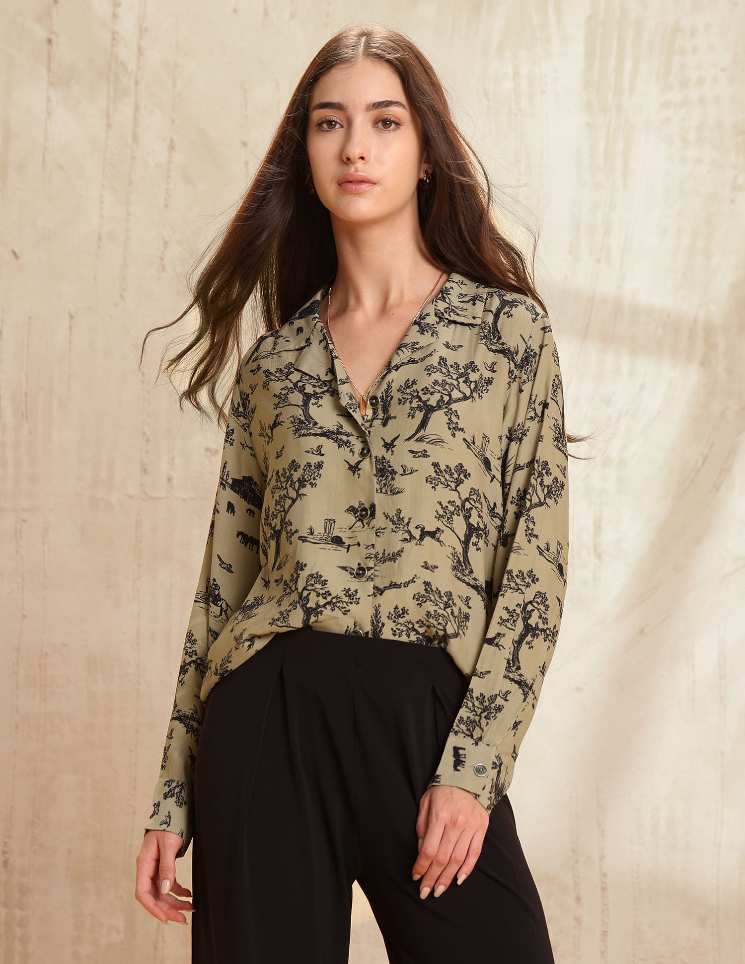 Regular Fit Floral Printed Shirt Multi-colour - U.S. POLO ASSN. | Large