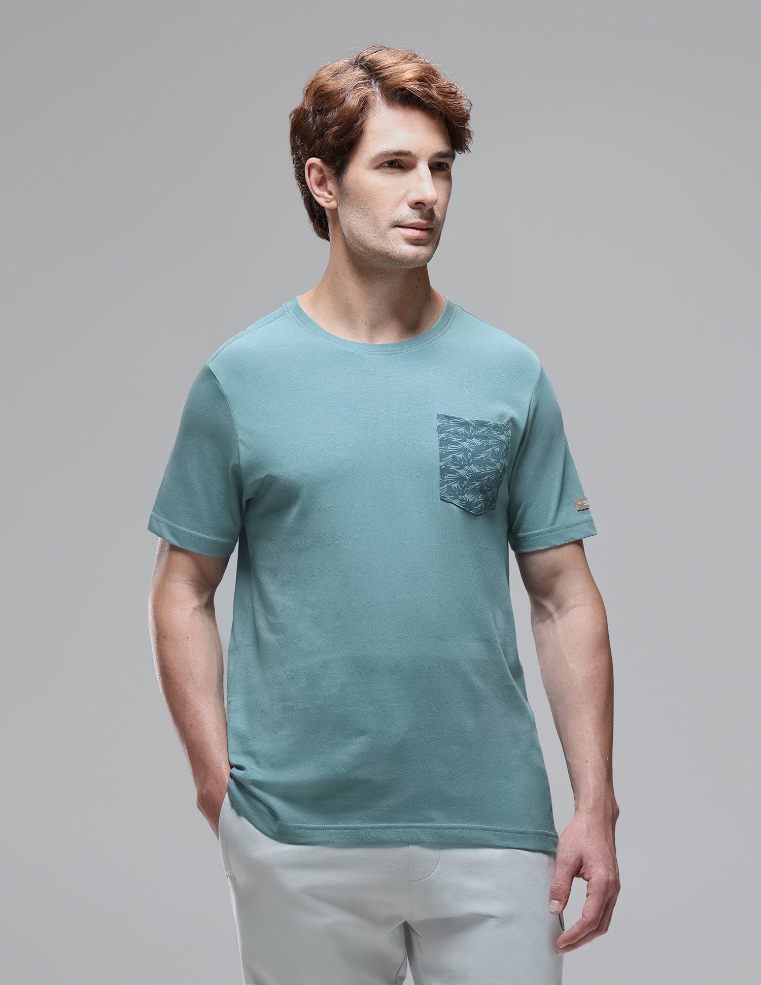 Breathable Comfort Fit OEE18 Lounge T-Shirt Arctic - U.S. Polo Assn. India | Large